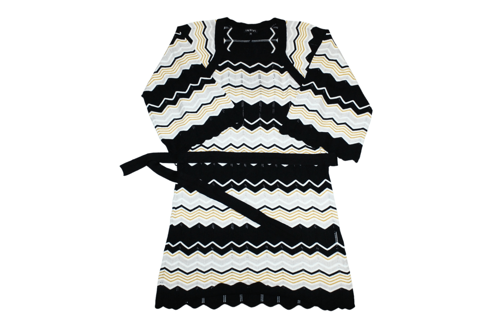 ATSURO TAYAMA 💥💥 INDIVI by Atsuro Tayama Intarsia Woven Dress Size ONE SIZE - 3 Thumbnail