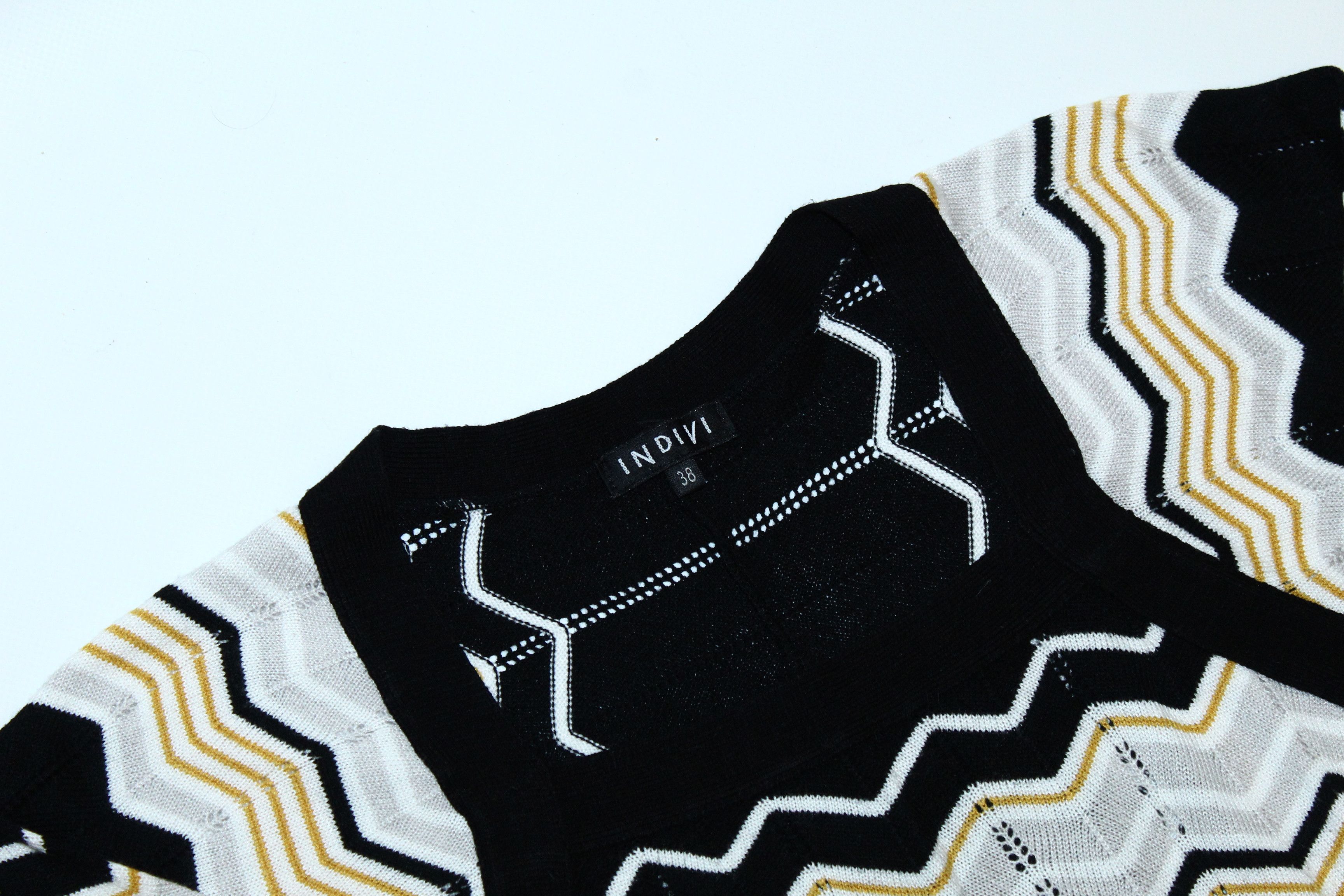 ATSURO TAYAMA 💥💥 INDIVI by Atsuro Tayama Intarsia Woven Dress Size ONE SIZE - 2 Thumbnail