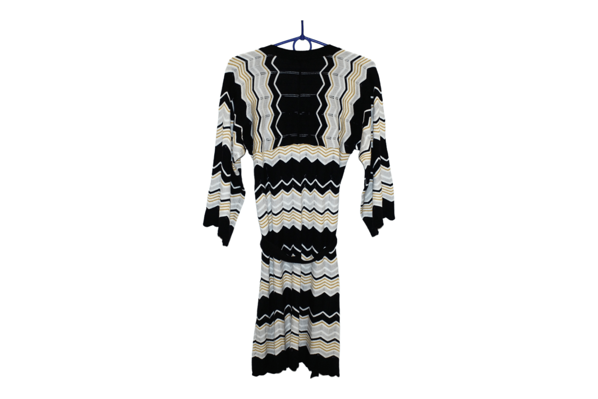 ATSURO TAYAMA 💥💥 INDIVI by Atsuro Tayama Intarsia Woven Dress Size ONE SIZE - 6 Thumbnail