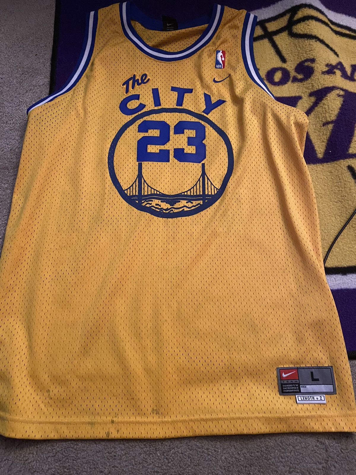Nike Golden State Jason Richardson NBA Stitched Jersey