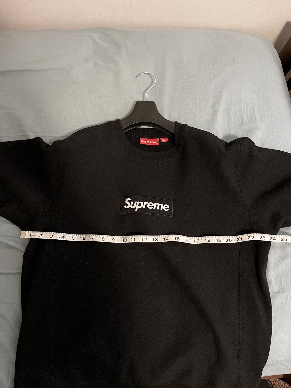 Supreme Supreme Box Logo Crewneck FW 2018 Size US M / EU 48-50 / 2 - 9 Thumbnail