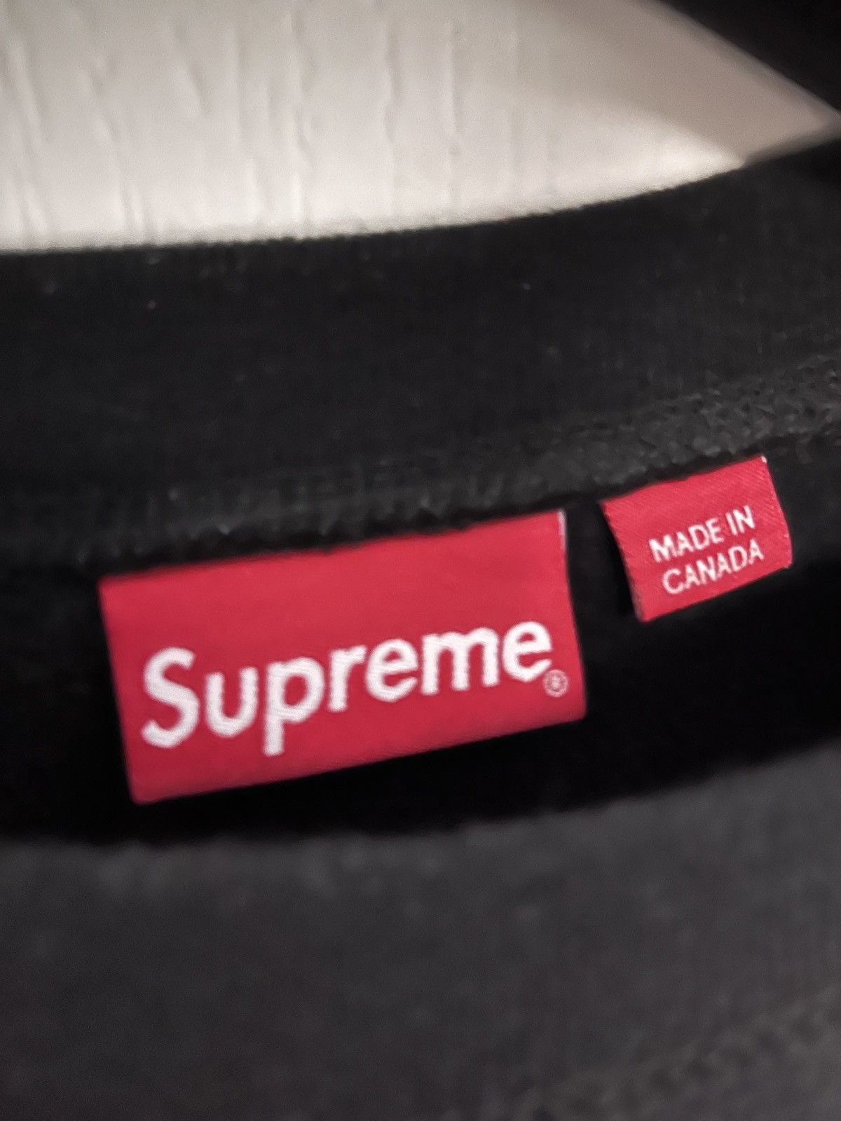 Supreme Supreme Box Logo Crewneck FW 2018 Size US M / EU 48-50 / 2 - 3 Thumbnail