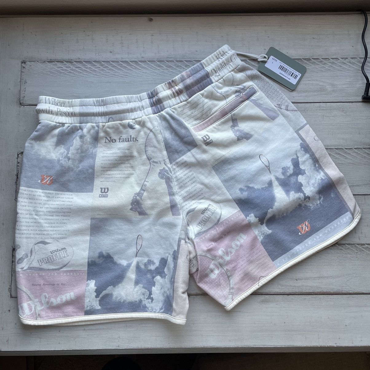 NWT Kith x Wilson Comp shorts outlet XL