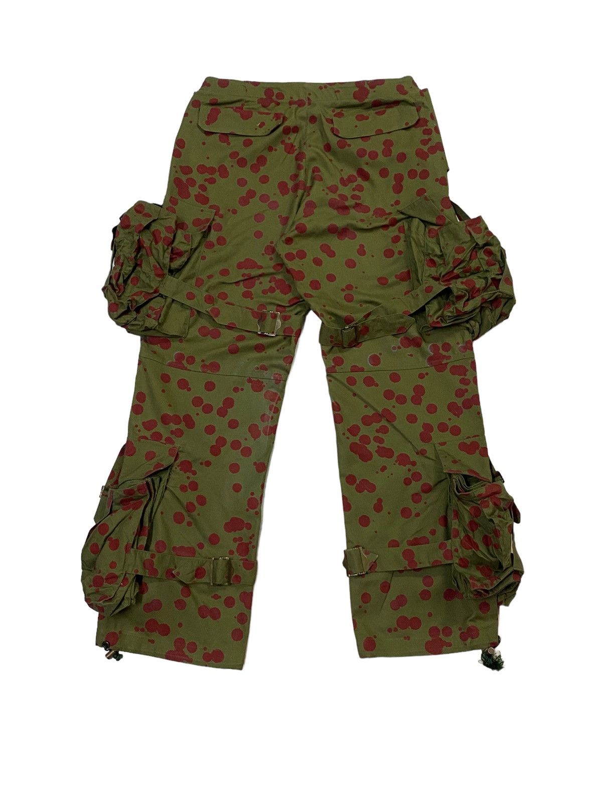 Japanese Brand Costume Made Cropped Pants Multi-Pockets Size US 30 / EU 46 - 3 Thumbnail