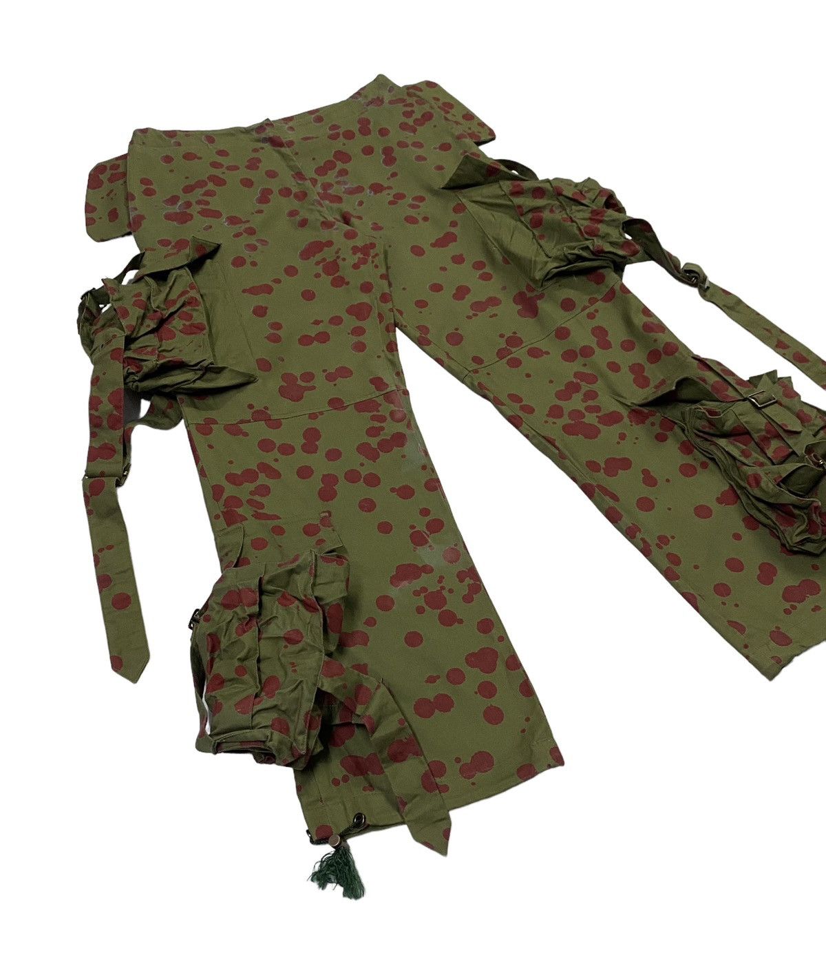 Japanese Brand Costume Made Cropped Pants Multi-Pockets Size US 30 / EU 46 - 15 Thumbnail