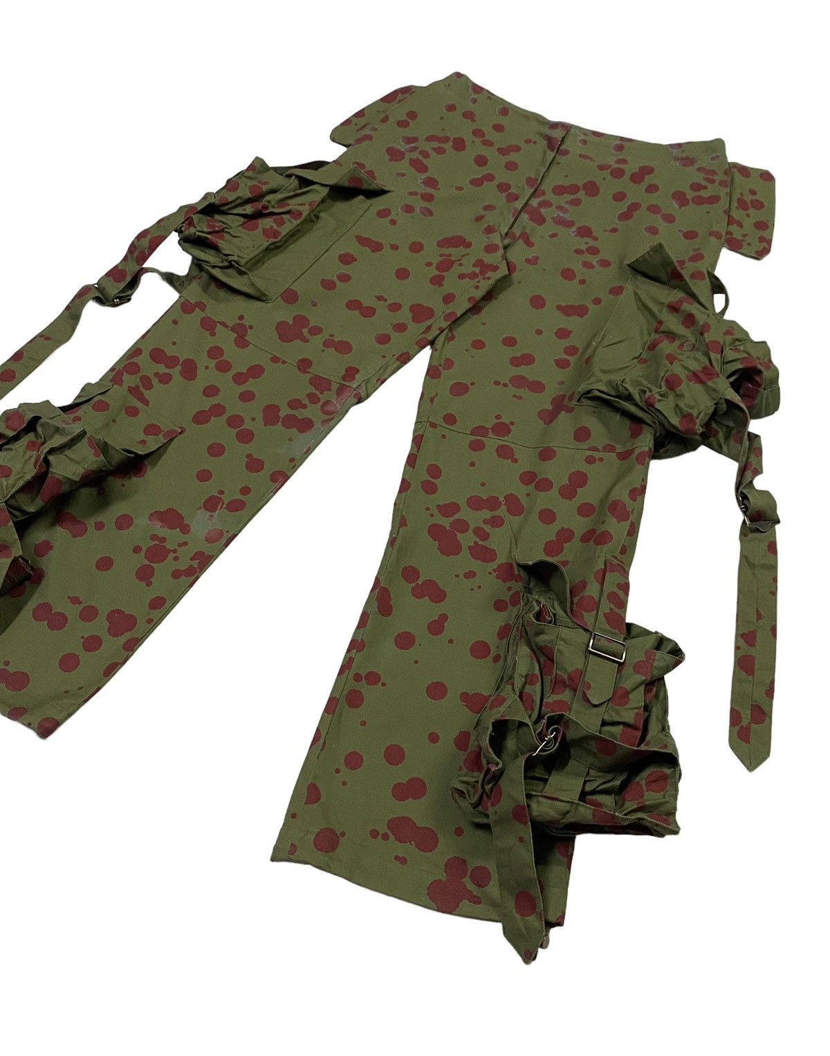 Japanese Brand Costume Made Cropped Pants Multi-Pockets Size US 30 / EU 46 - 14 Thumbnail