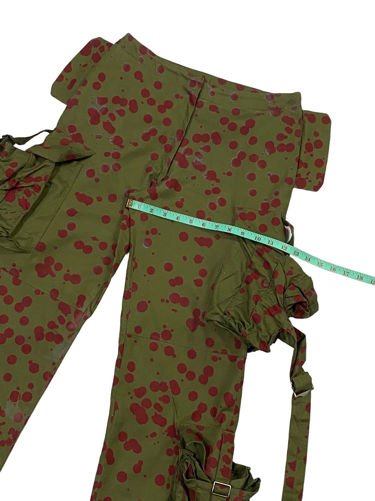 Japanese Brand Costume Made Cropped Pants Multi-Pockets Size US 30 / EU 46 - 8 Thumbnail