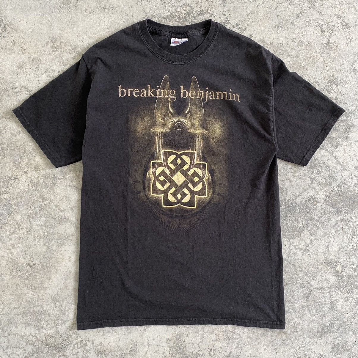 Band Tees Vintage 2000’s Breaking Benjamin Rock Band T-shirt Size US M / EU 48-50 / 2 - 1 Thumbnail