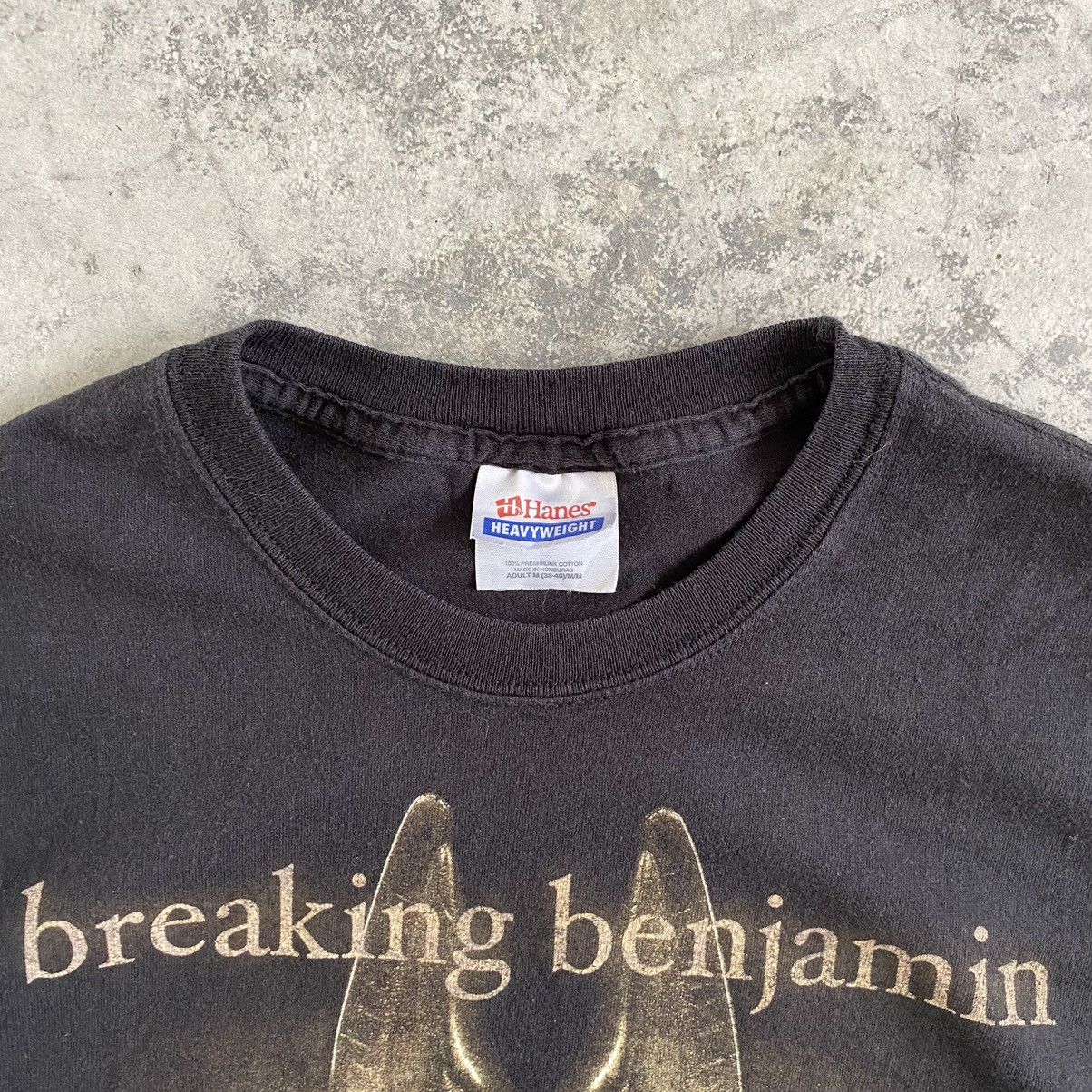 Band Tees Vintage 2000’s Breaking Benjamin Rock Band T-shirt Size US M / EU 48-50 / 2 - 8 Thumbnail