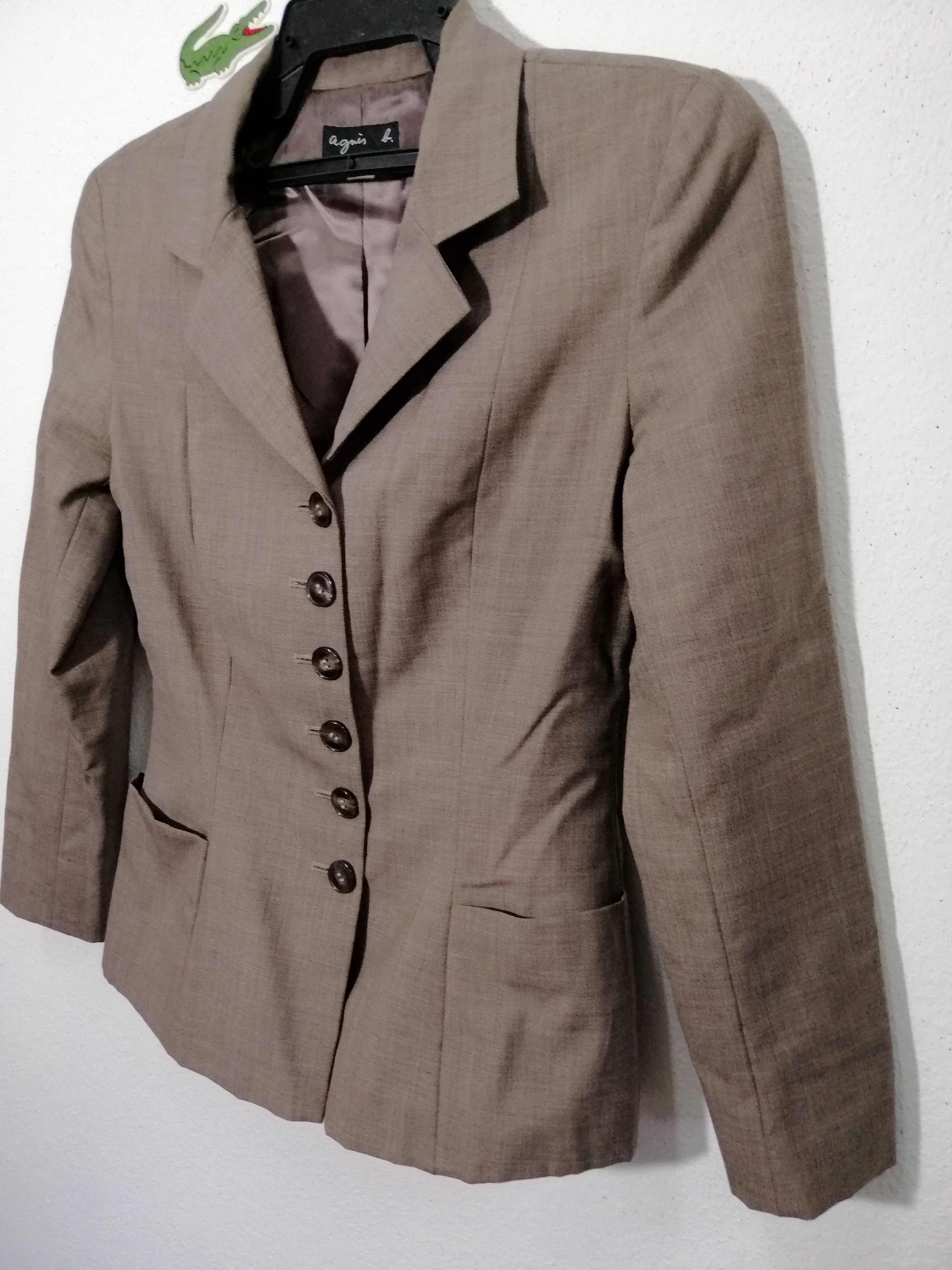 Designer × Other AGNES B CASUAL BUTTON TOP JACKET Size US S / EU 44-46 / 1 - 9 Thumbnail