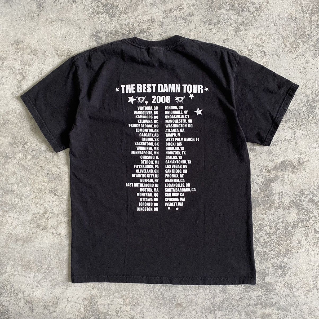 Band Tees Vintage Y2K Avril Lavigne Promo Tour T-shirt Size US M / EU 48-50 / 2 - 7 Thumbnail