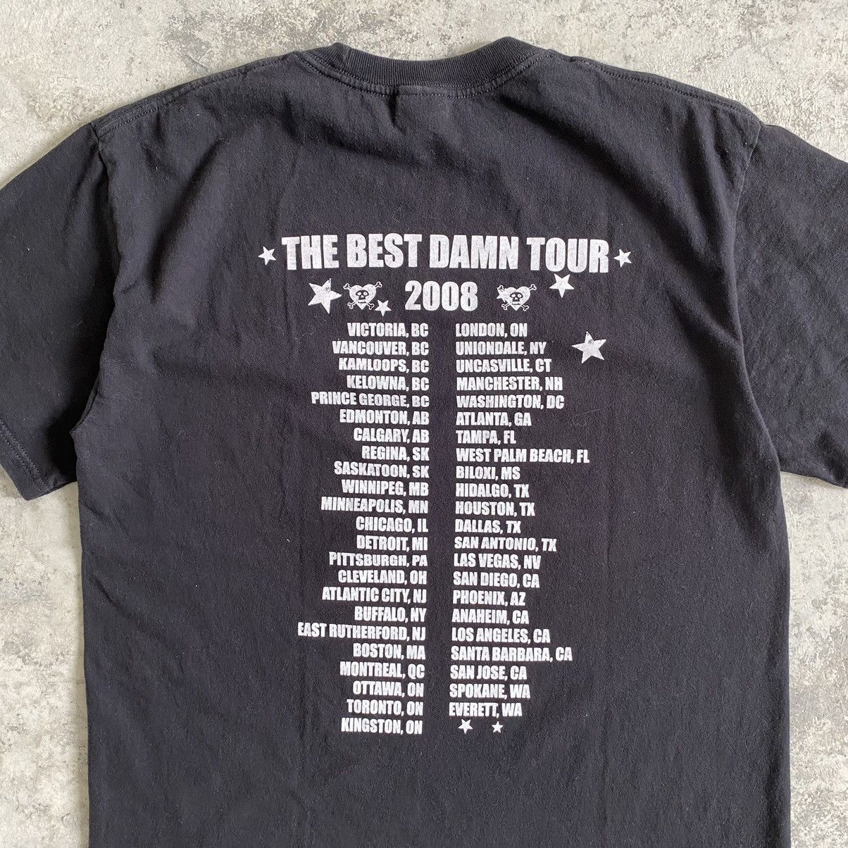 Band Tees Vintage Y2K Avril Lavigne Promo Tour T-shirt Size US M / EU 48-50 / 2 - 9 Thumbnail