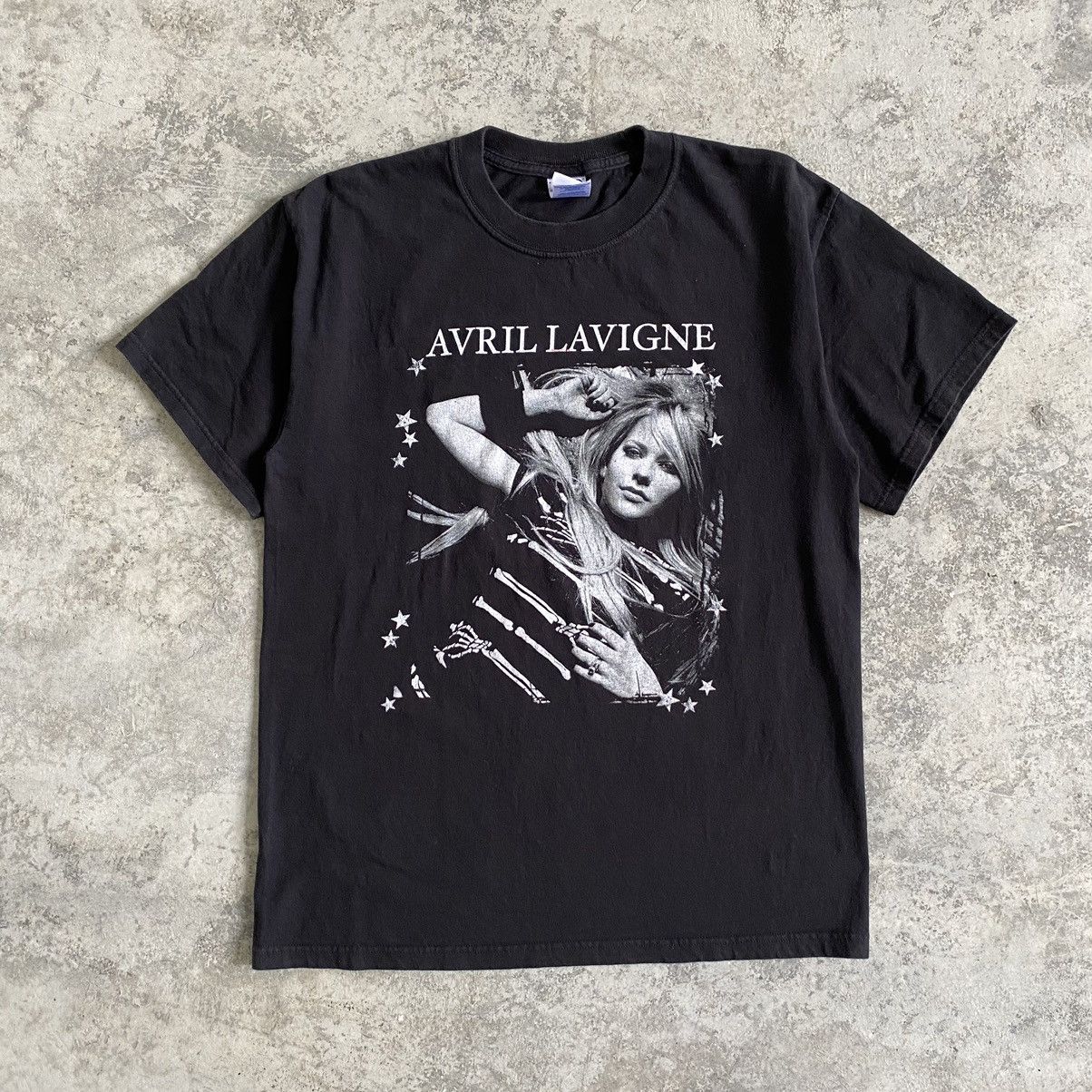 Band Tees Vintage Y2K Avril Lavigne Promo Tour T-shirt Size US M / EU 48-50 / 2 - 1 Thumbnail