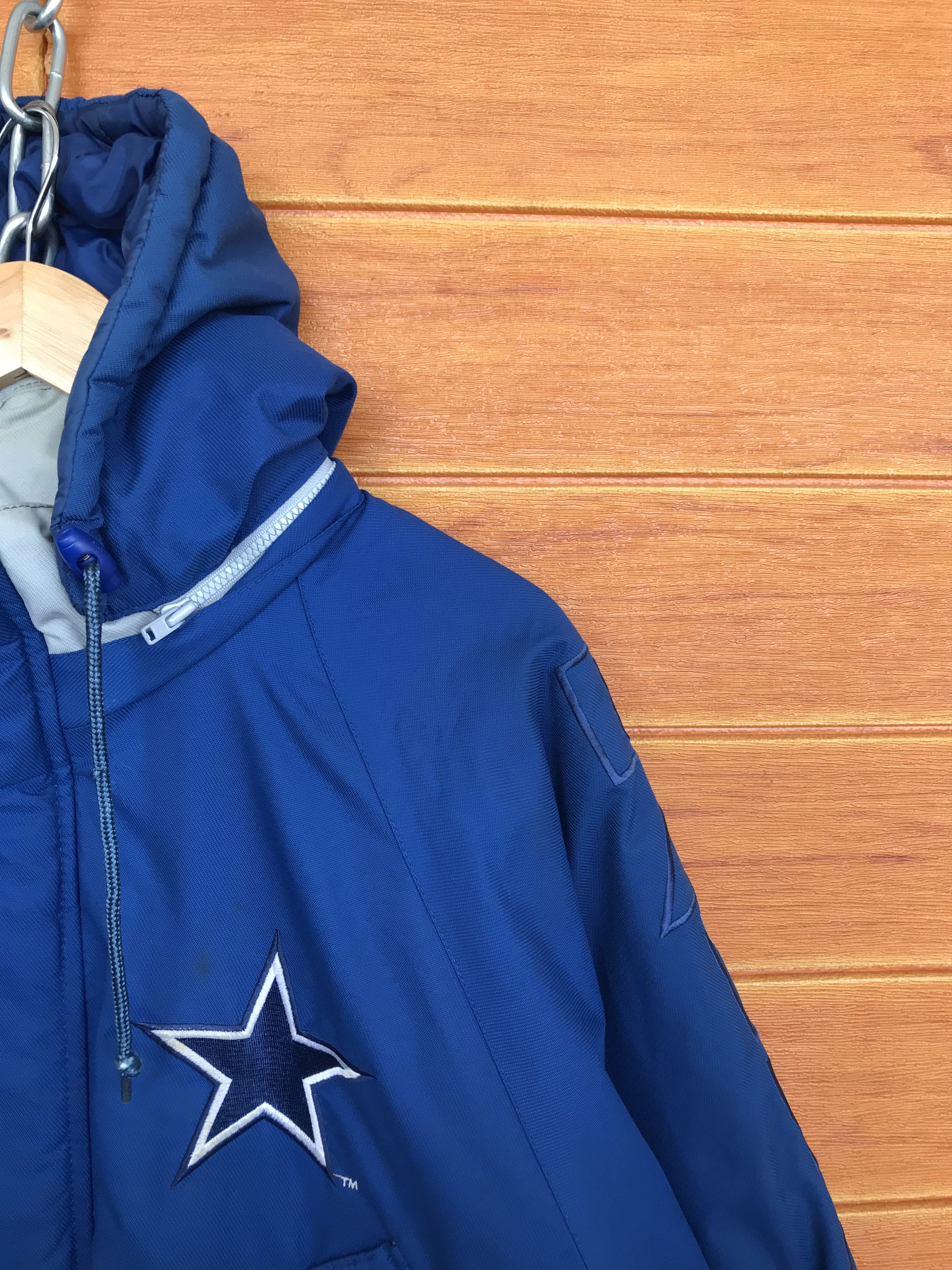 Starter Vintage 90s Starter Dallas Cowboys NFL Puffer Jacket Size US L / EU 52-54 / 3 - 3 Thumbnail