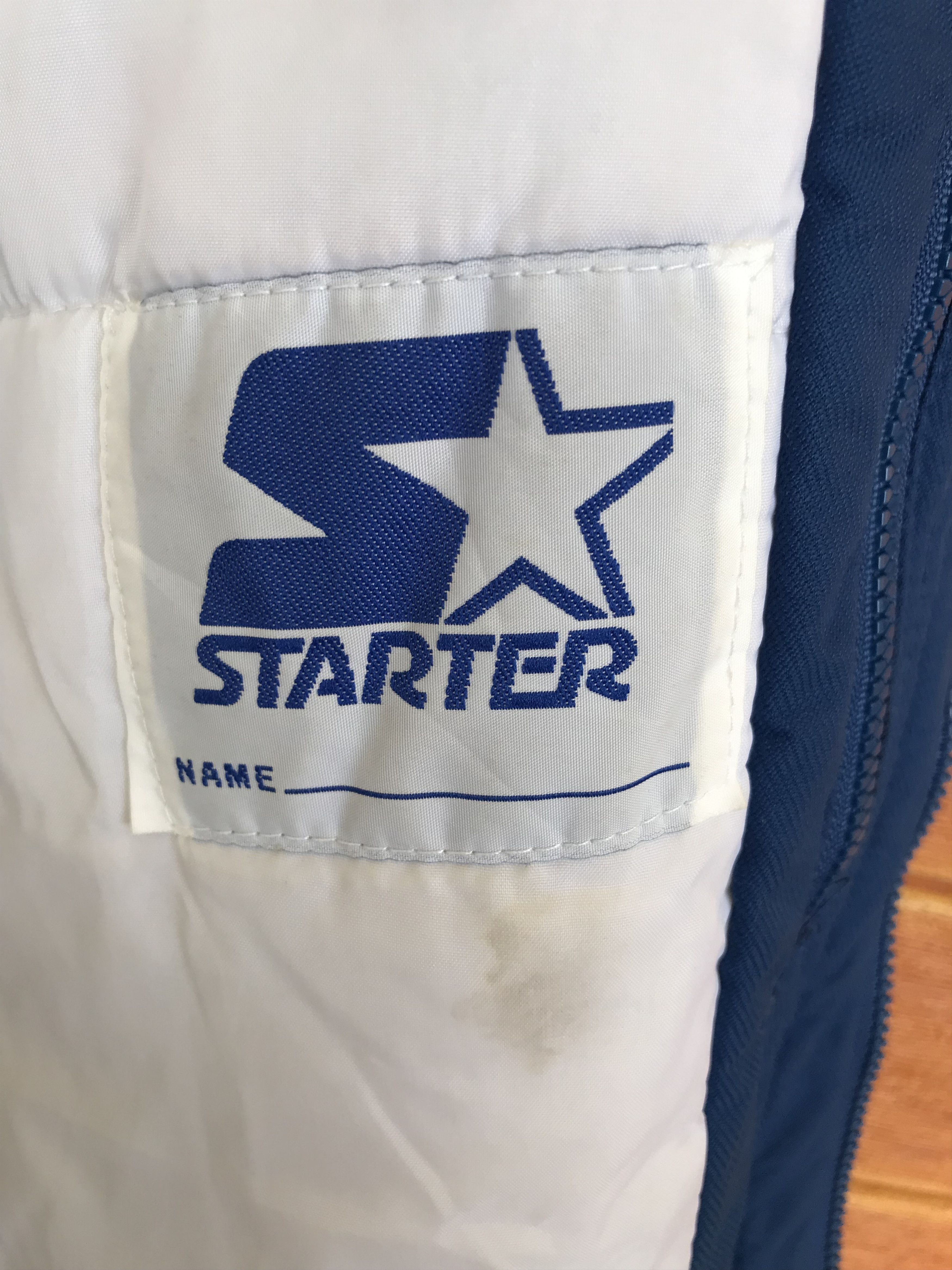 Starter Vintage 90s Starter Dallas Cowboys NFL Puffer Jacket Size US L / EU 52-54 / 3 - 17 Thumbnail