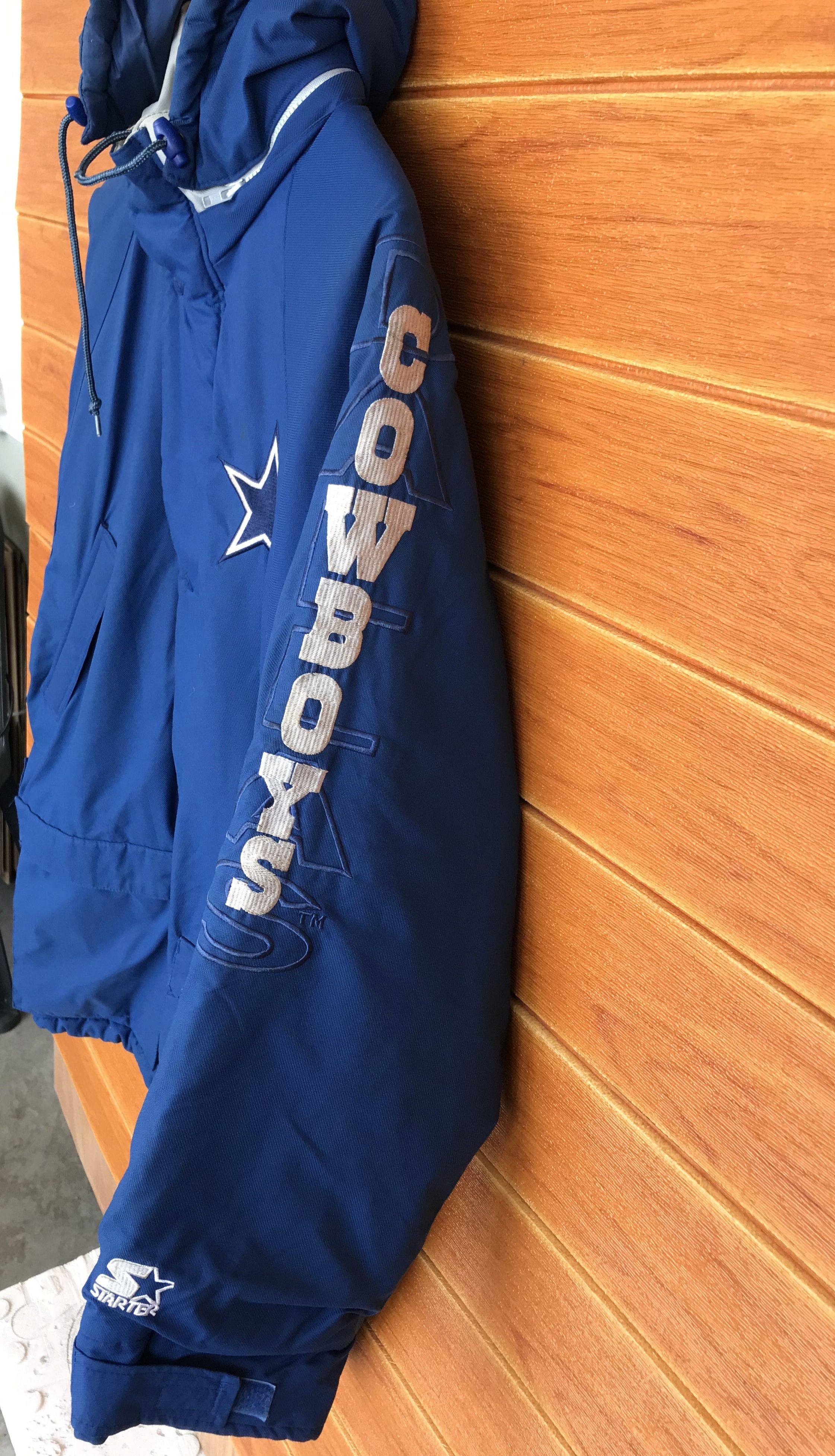 Starter Vintage 90s Starter Dallas Cowboys NFL Puffer Jacket Size US L / EU 52-54 / 3 - 7 Thumbnail