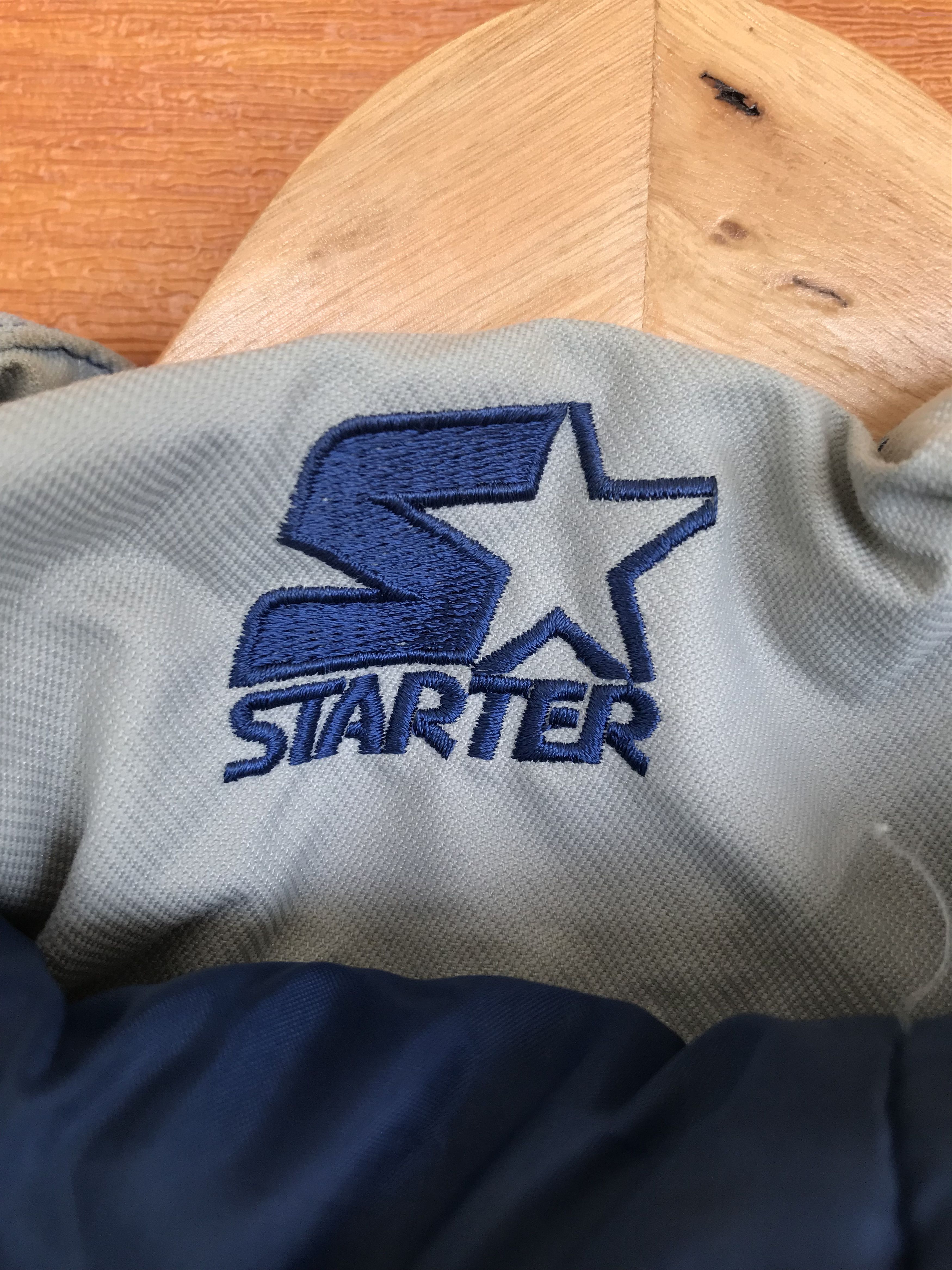 Starter Vintage 90s Starter Dallas Cowboys NFL Puffer Jacket Size US L / EU 52-54 / 3 - 11 Thumbnail