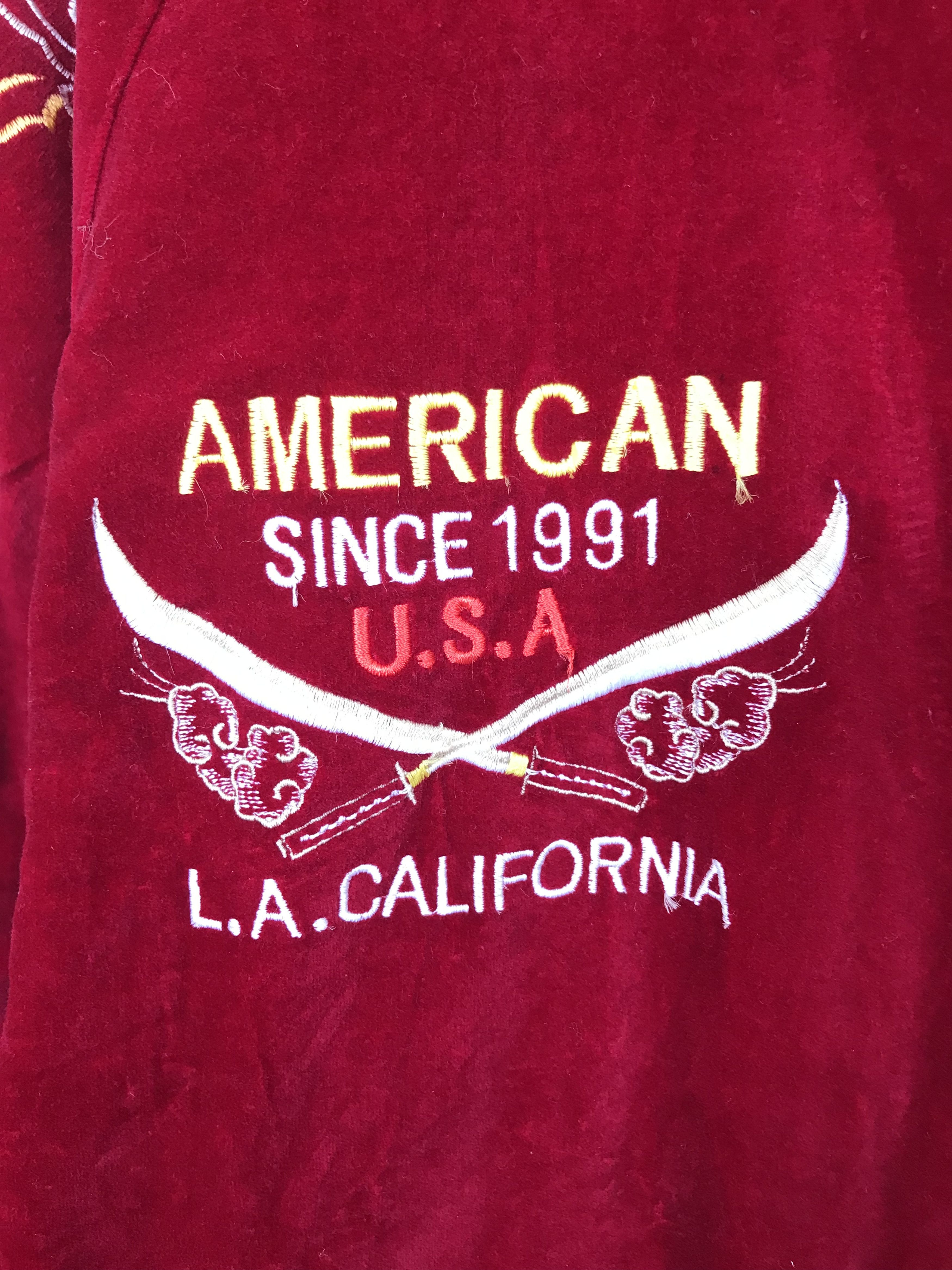 Karakuri Tamashii Vintage Shoot One Dragon American Velvet Sukajan Jacket Size US L / EU 52-54 / 3 - 8 Thumbnail
