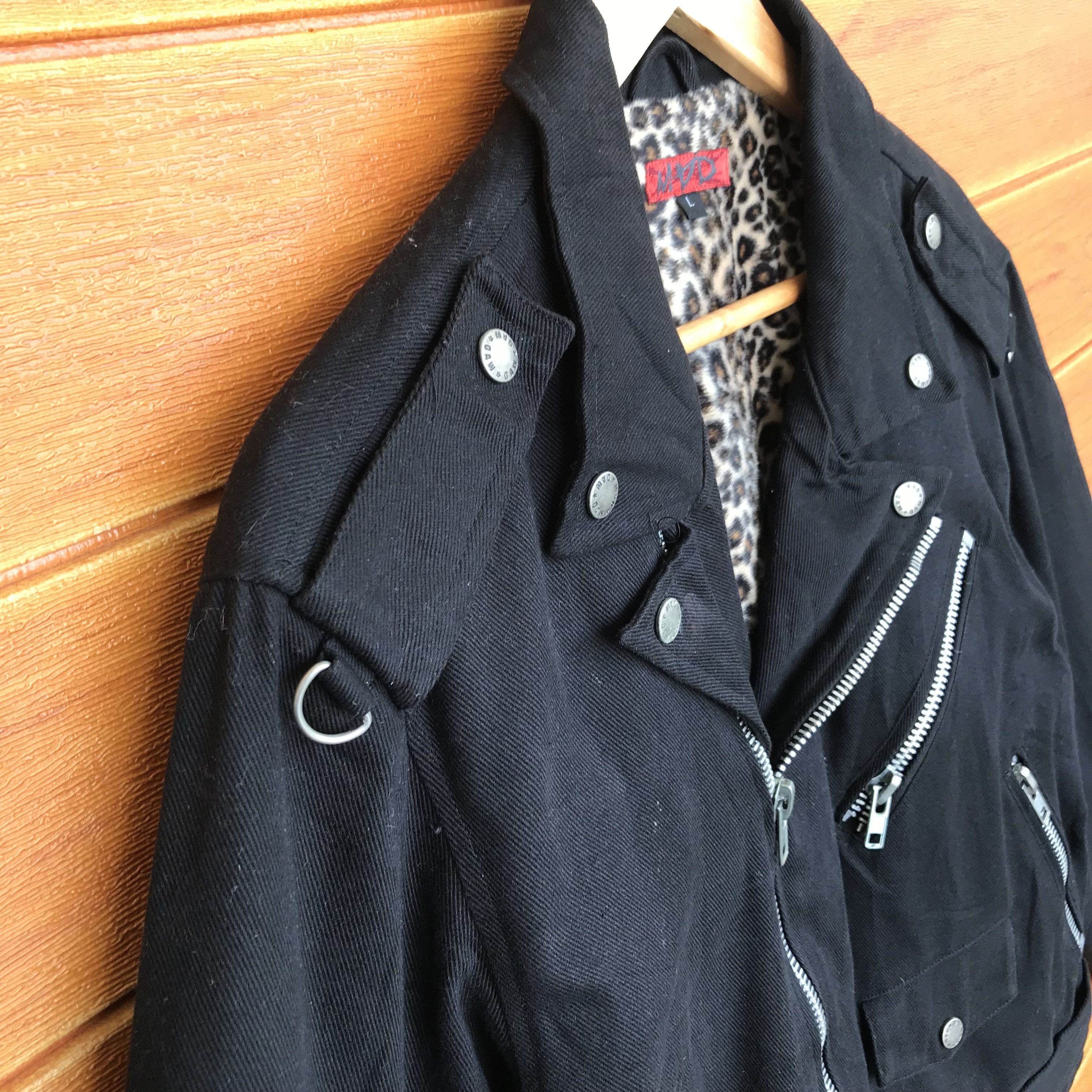 14th Addiction 🇯🇵 Mad Punk Seditionaries Double Collar Jacket Size US M / EU 48-50 / 2 - 9 Thumbnail