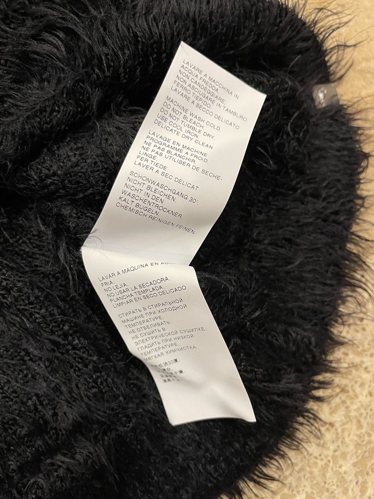 1017 ALYX 9SM × Alyx Alyx 1017 Black Feather Mohair Sweater Size US L / EU 52-54 / 3 - 17 Thumbnail