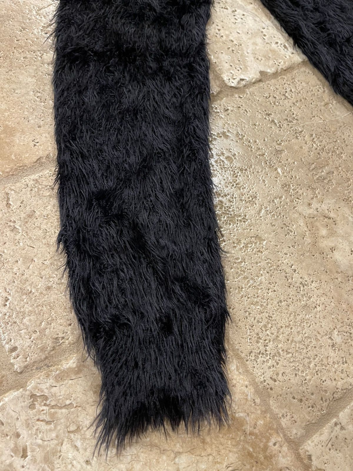 1017 ALYX 9SM × Alyx Alyx 1017 Black Feather Mohair Sweater Size US L / EU 52-54 / 3 - 10 Thumbnail