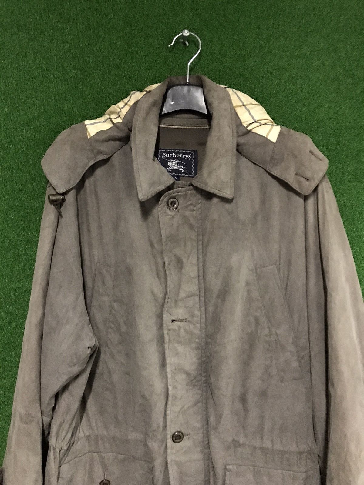 Burberry Vintage burbery Parka Jacket Size US XL / EU 56 / 4 - 4 Thumbnail