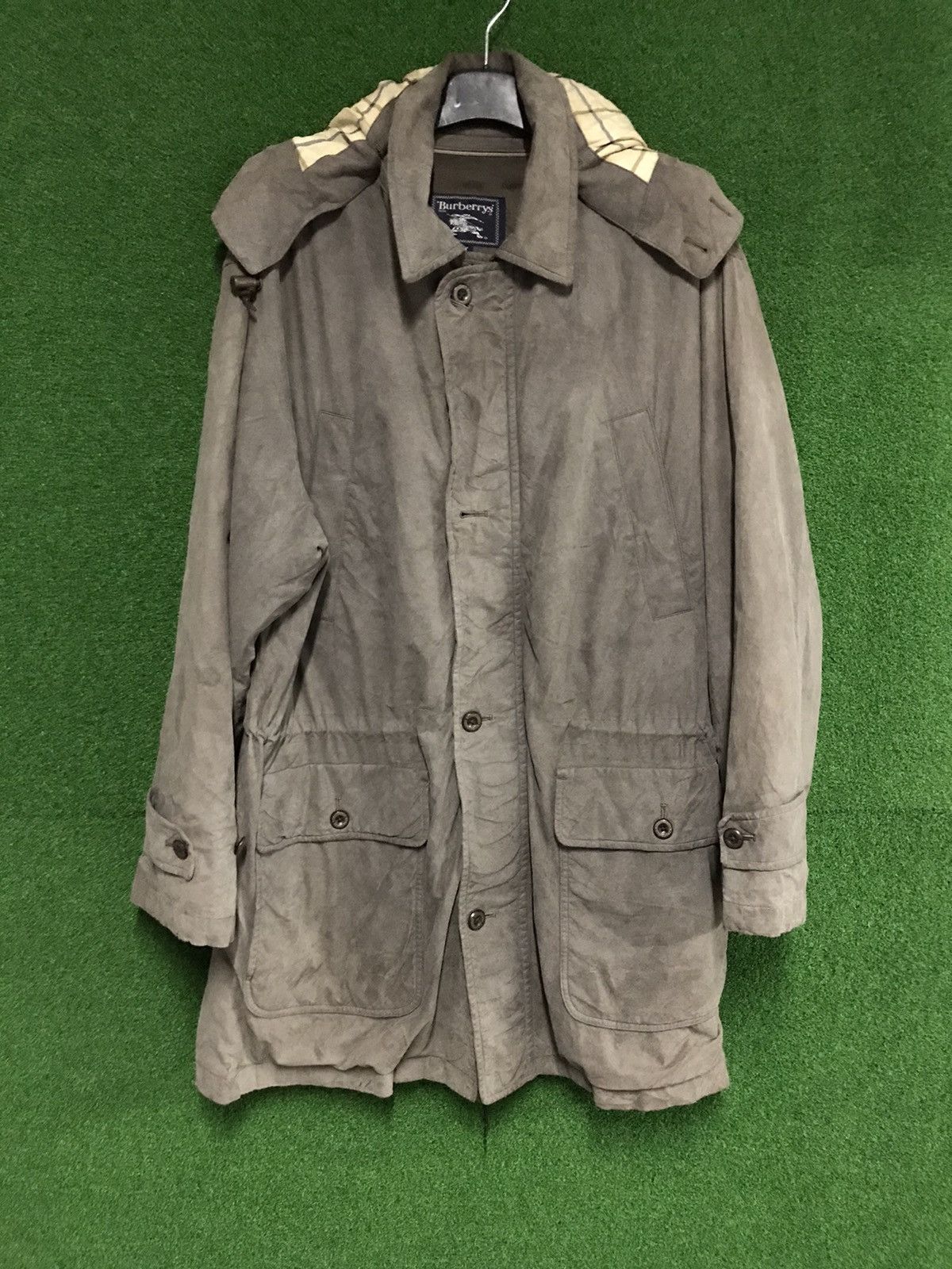 Burberry Vintage burbery Parka Jacket Size US XL / EU 56 / 4 - 1 Thumbnail