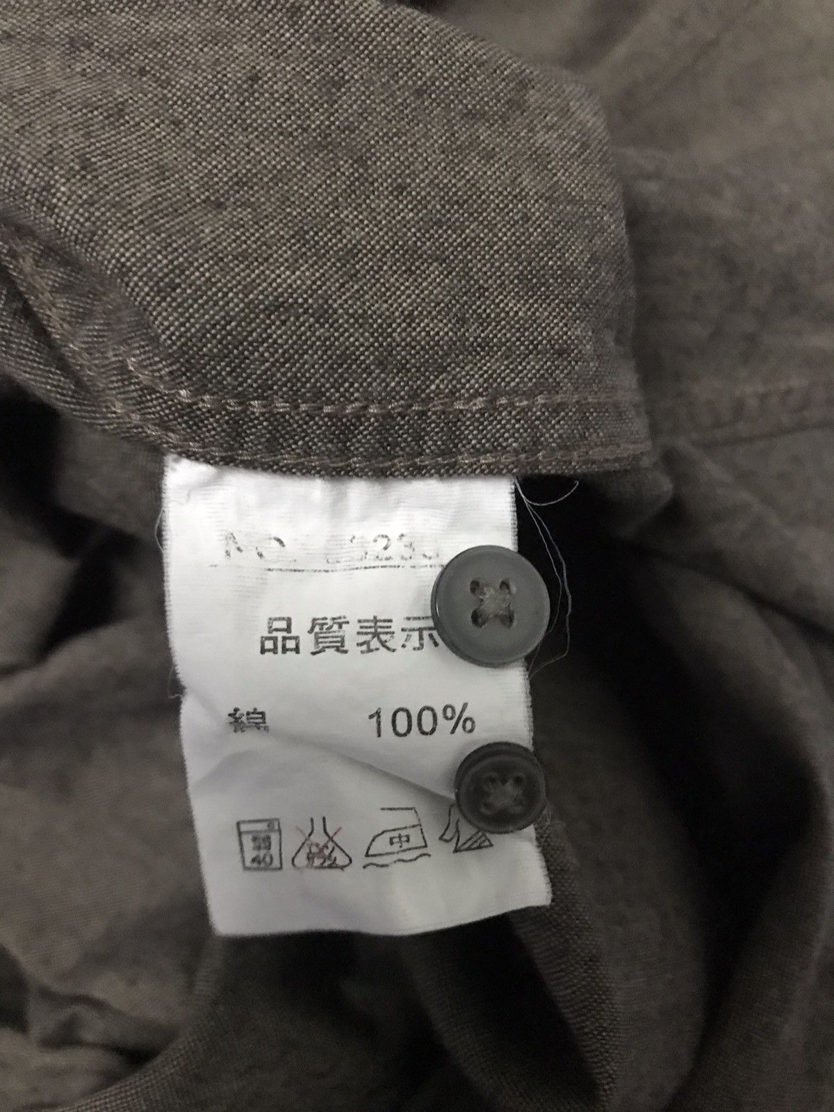 Yohji Yamamoto Ysaccs Shirt Button Up Size US M / EU 48-50 / 2 - 10 Thumbnail