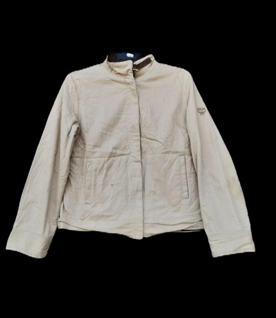 MCM 🔥SALE🔥 MCM Denim Jacket Embroidered Logo Size US L / EU 52-54 / 3 - 1 Thumbnail