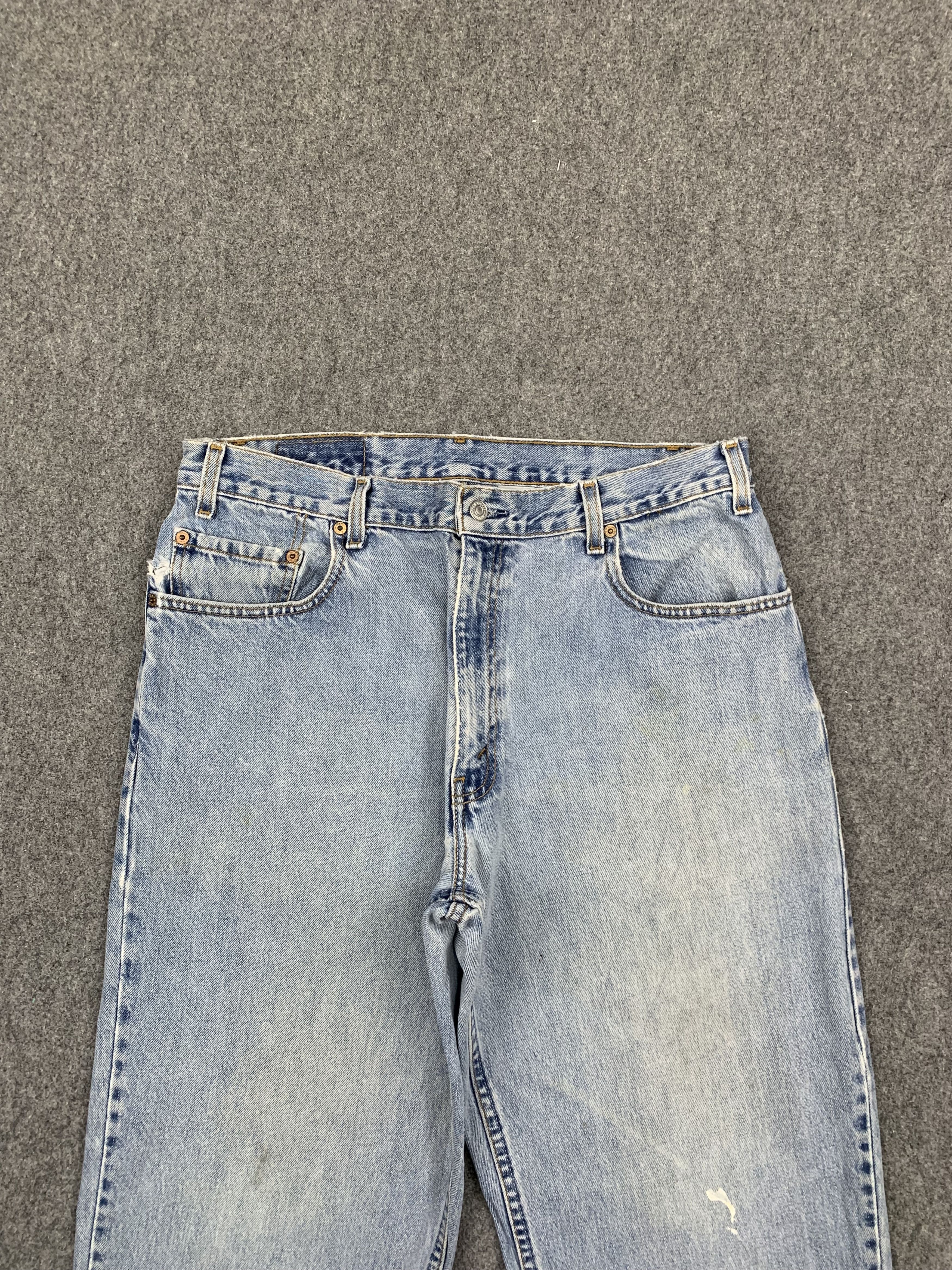 Levi's Vintage 90s Levis 560 Light Wash Jeans Size US 36 / EU 52 - 2 Thumbnail