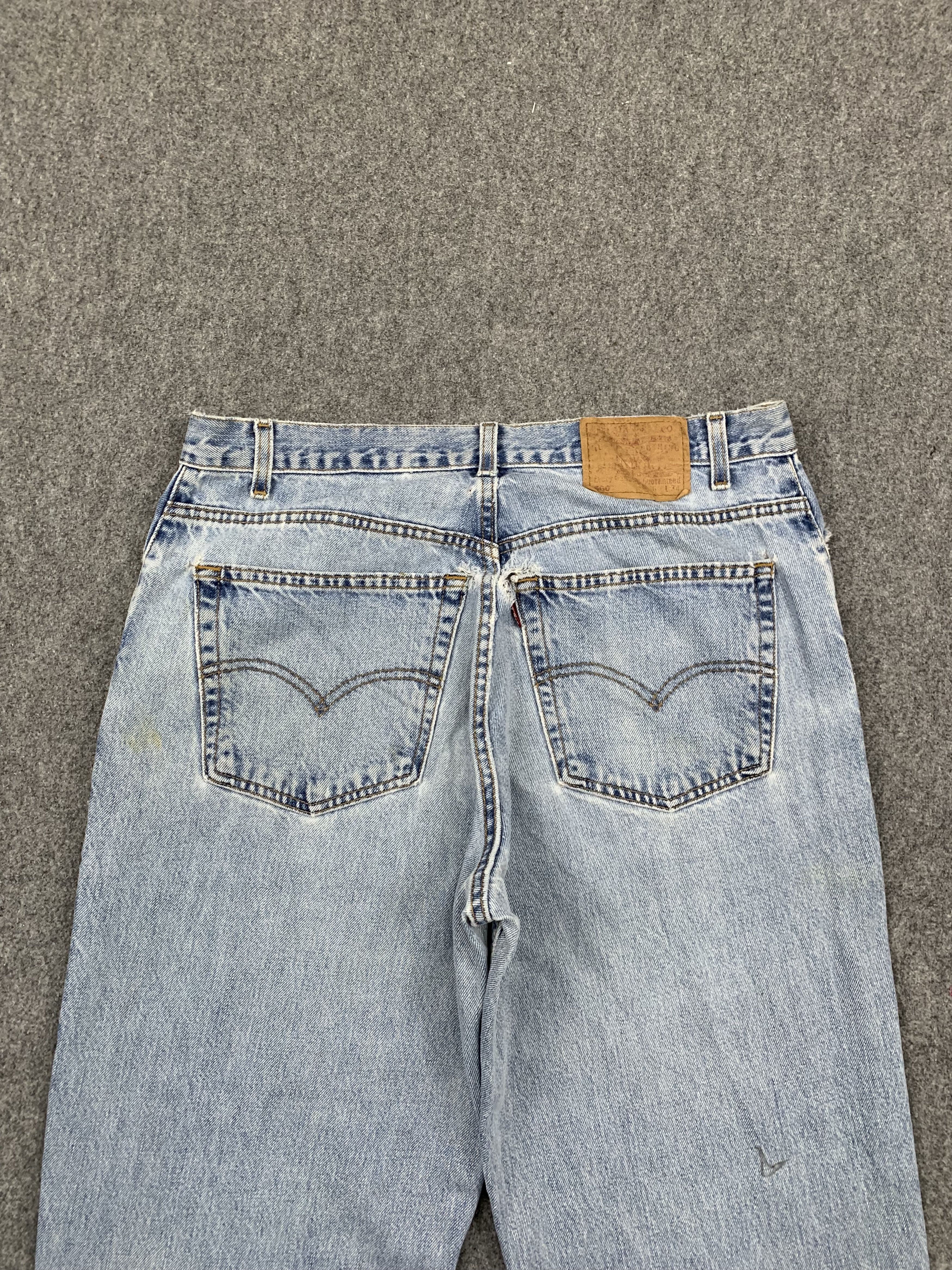 Levi's Vintage 90s Levis 560 Light Wash Jeans Size US 36 / EU 52 - 3 Thumbnail