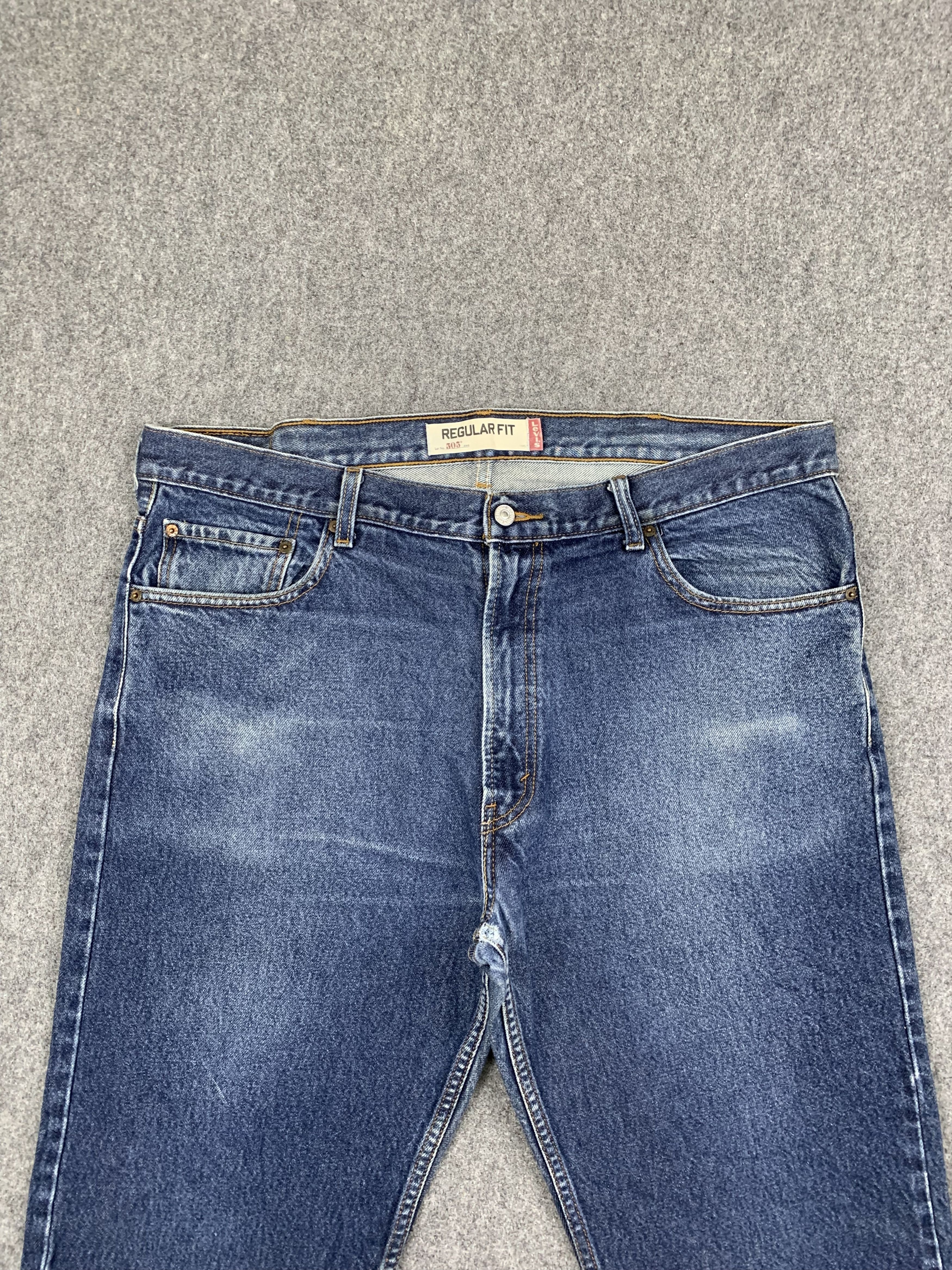 Levi's Blue Denim Vintage Levis 505 Jeans DP1750 Size US 42 / EU 58 - 2 Thumbnail