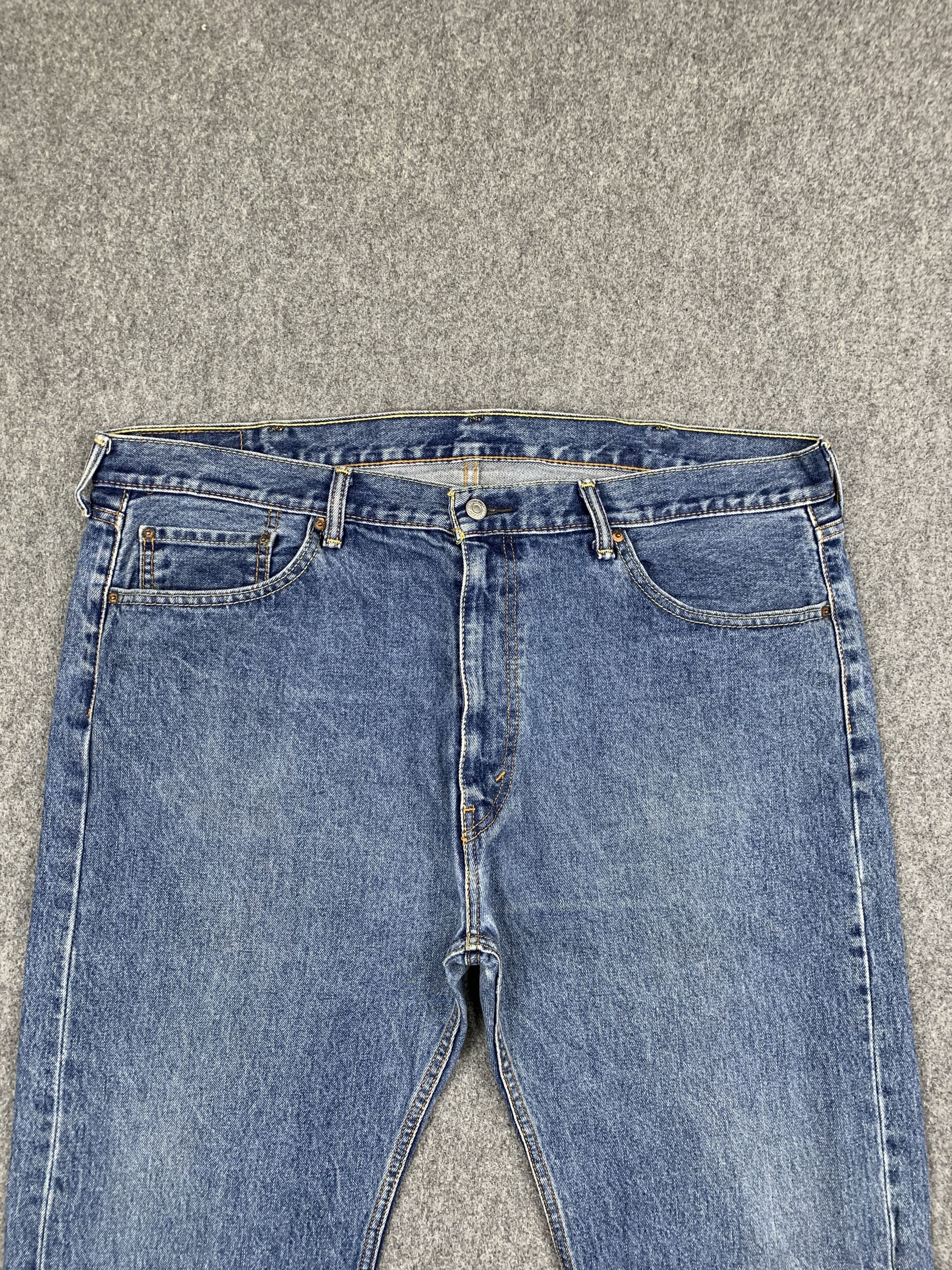 Levi's Vintage Levis 505 Blue Denim Jeans DP1749 Size US 44 / EU 60 - 2 Thumbnail