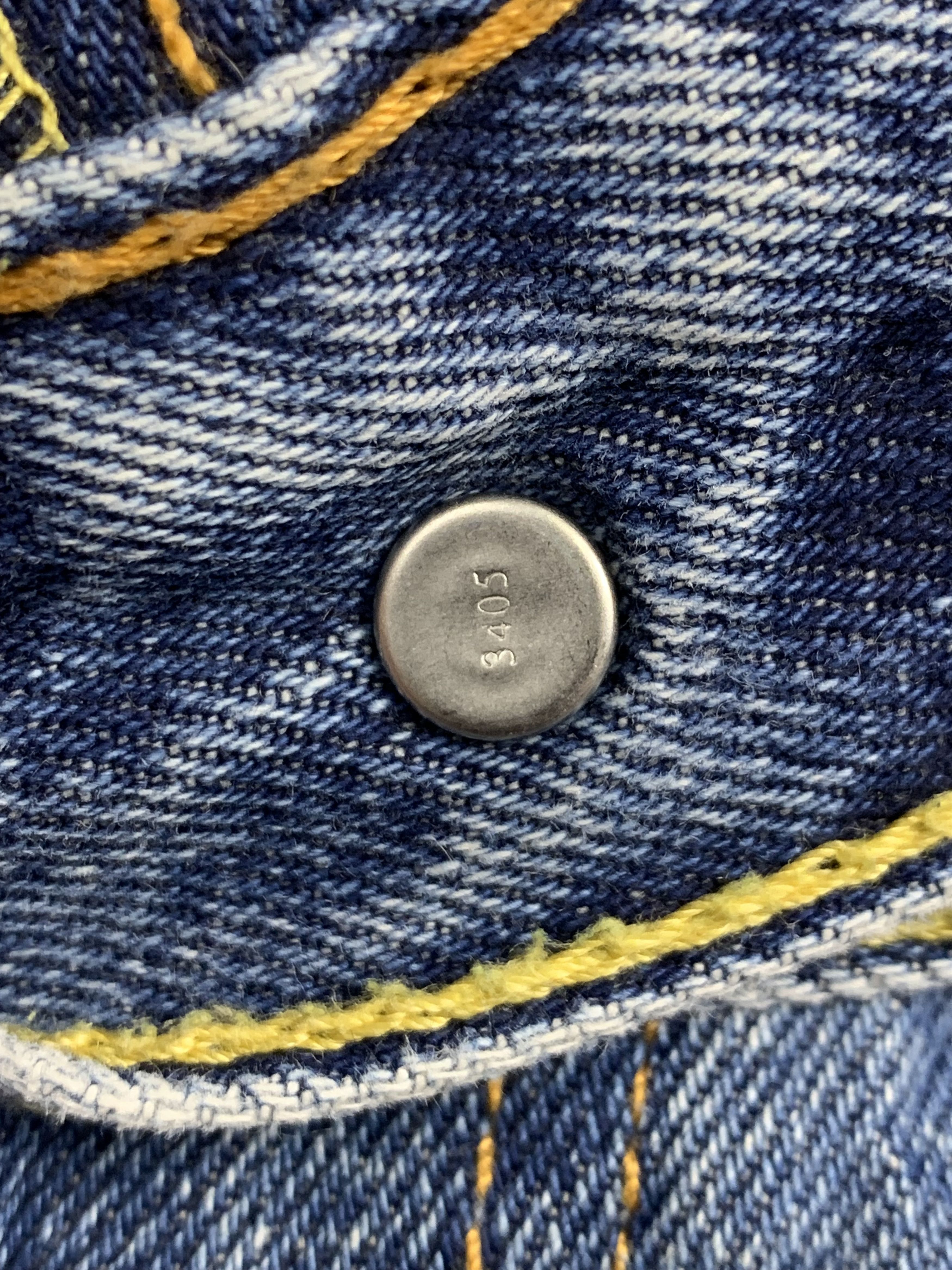 Levi's Vintage Levis 505 Blue Denim Jeans DP1749 Size US 44 / EU 60 - 10 Thumbnail