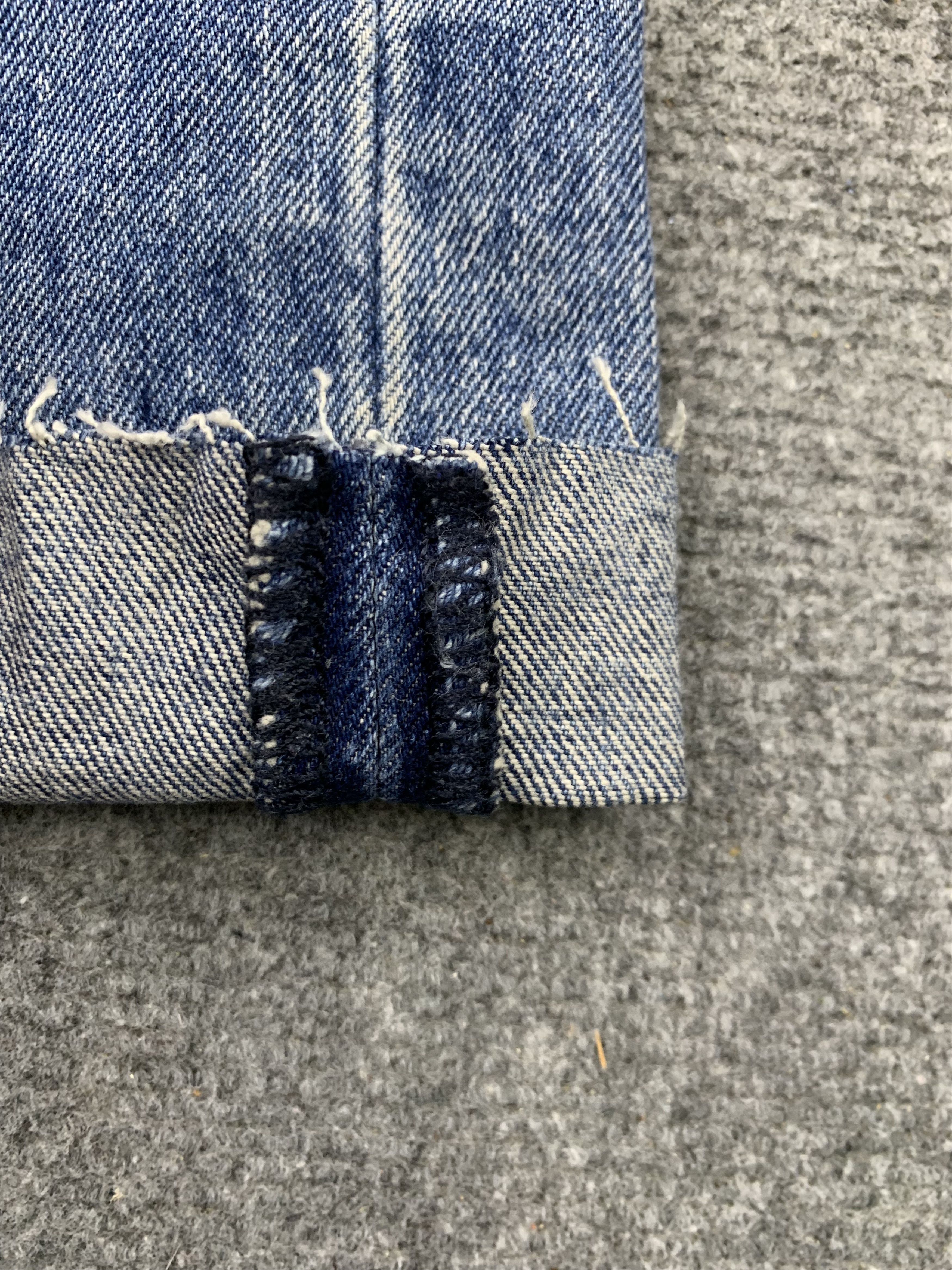 Levi's Vintage Levis 505 Blue Denim Jeans DP1749 Size US 44 / EU 60 - 7 Thumbnail