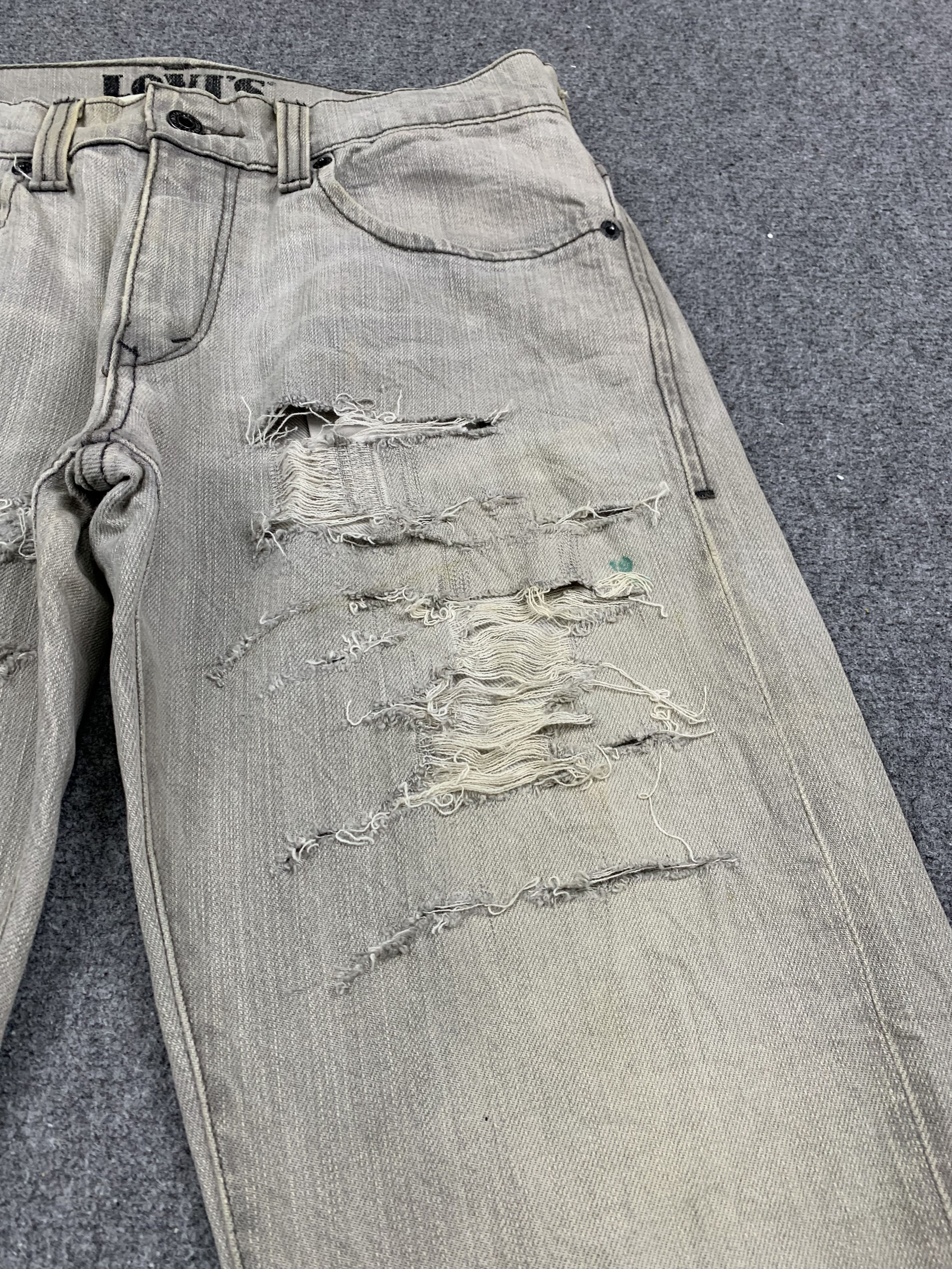 Levi's Faded Black Vintage Levis 511 Skinny Jeans DP1748 Size US 31 - 11 Thumbnail