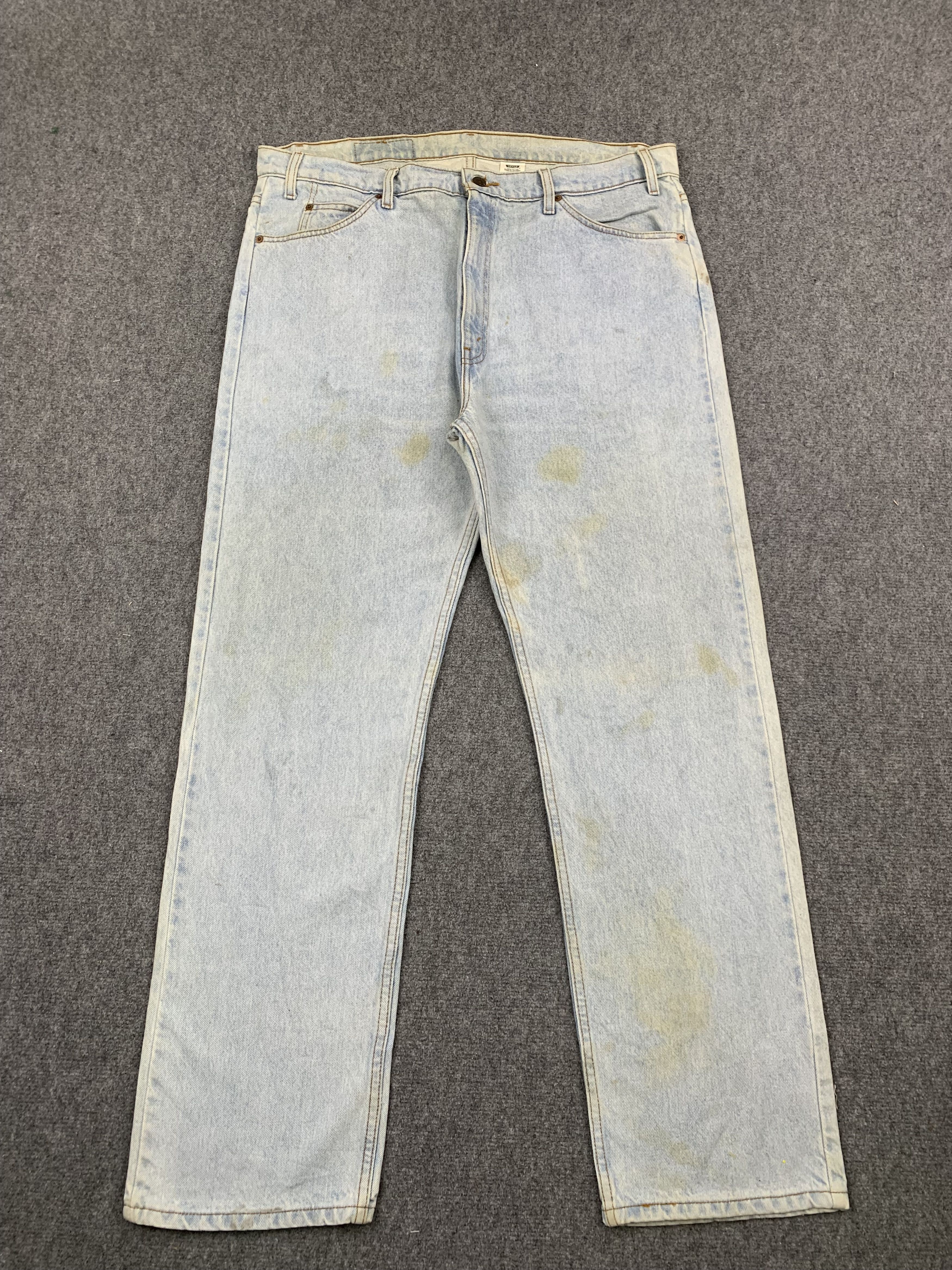 Levi's Vintage 90s Levis 505 Orange Tab Light Wash Jeans DP1747 Size US 40 / EU 56 - 1 Thumbnail