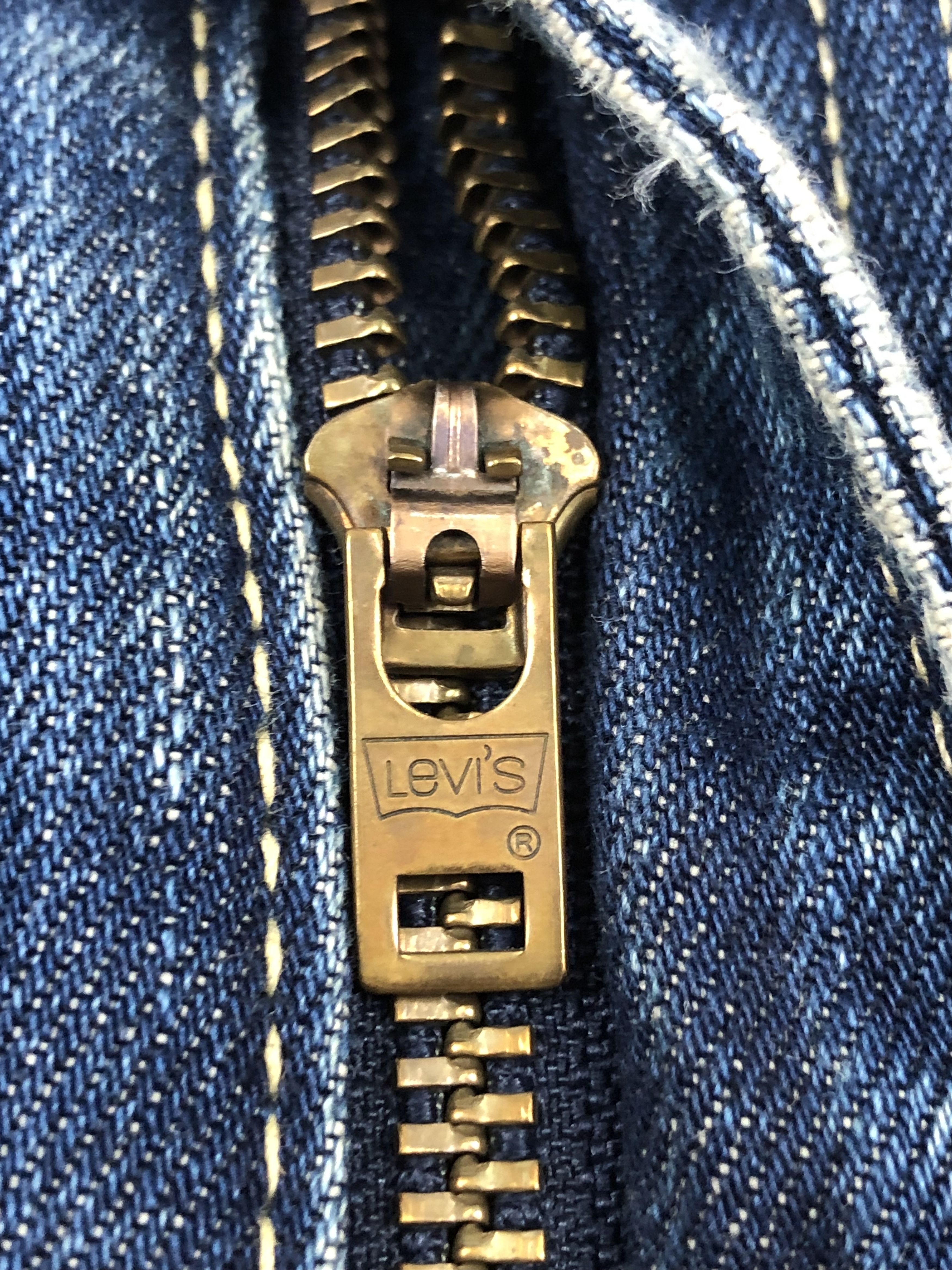 Levi's Vintage Levis 502 Faded Blue Jeans DP1677 Size US 37 - 13 Thumbnail