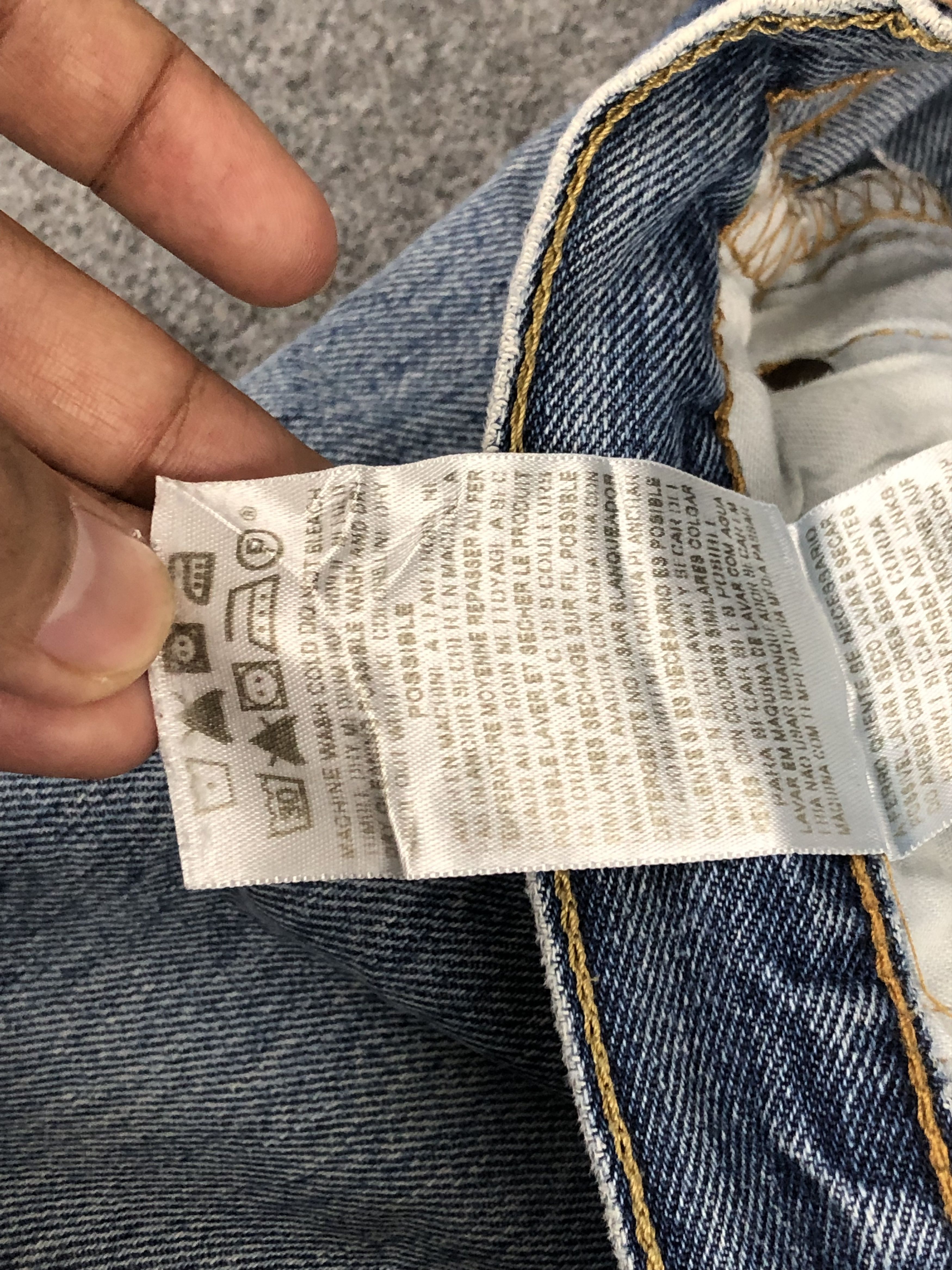 Levi's Vintage Levis 501 Light Blue Jeans DP1664 Size US 38 / EU 54 - 9 Thumbnail