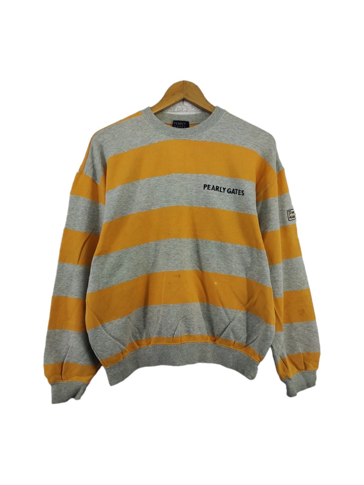Vintage Stripe PEARLY GATES Sweatshirt. #A8
