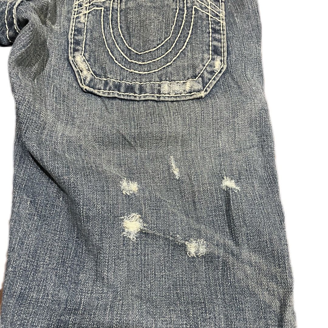 True Religion Vintage True Religion Sammy Big T Lowrise Distressed Style Size US 31 - 11 Thumbnail