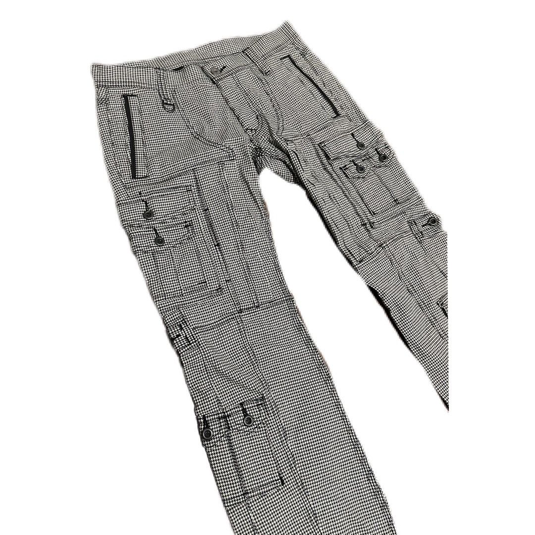 Nicole Miller Vintage Nicole Hidewaya Multicargo Pants 10 Pockets Size US 31 - 4 Thumbnail