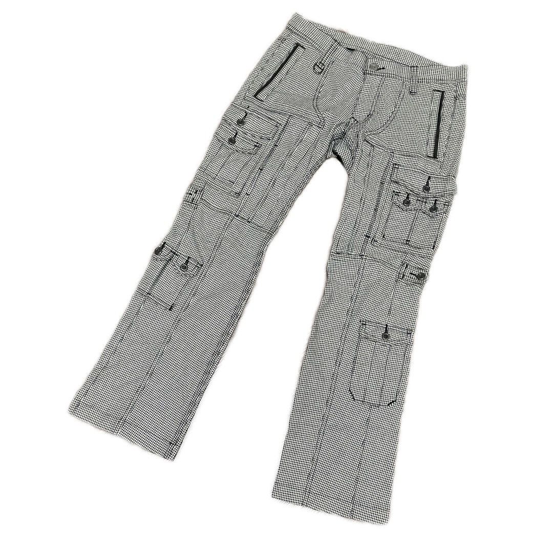 Nicole Miller Vintage Nicole Hidewaya Multicargo Pants 10 Pockets Size US 31 - 2 Thumbnail