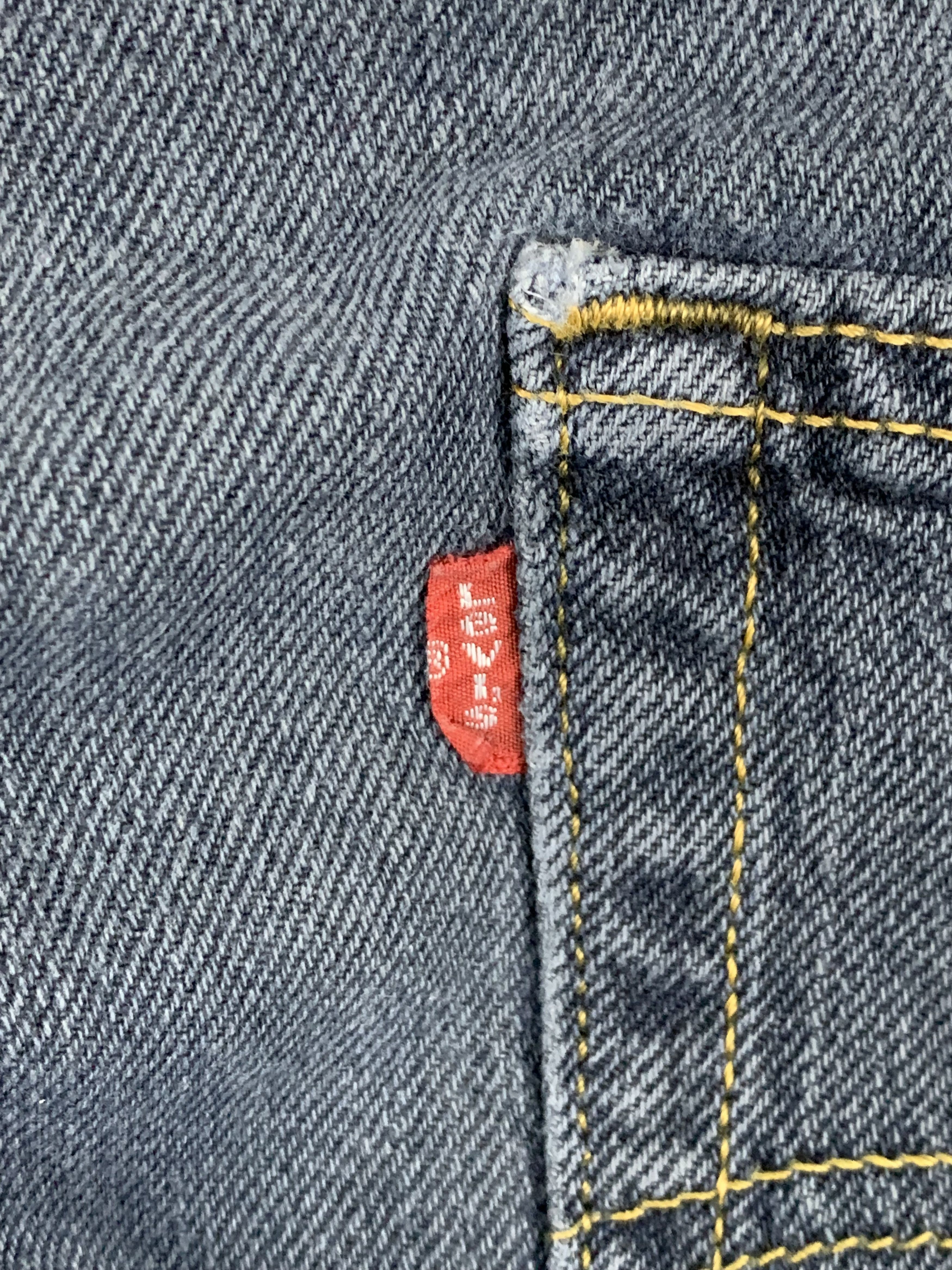 Levi's Vintage Levis 569 Faded Blue Jeans DP1760 Size US 37 - 6 Thumbnail