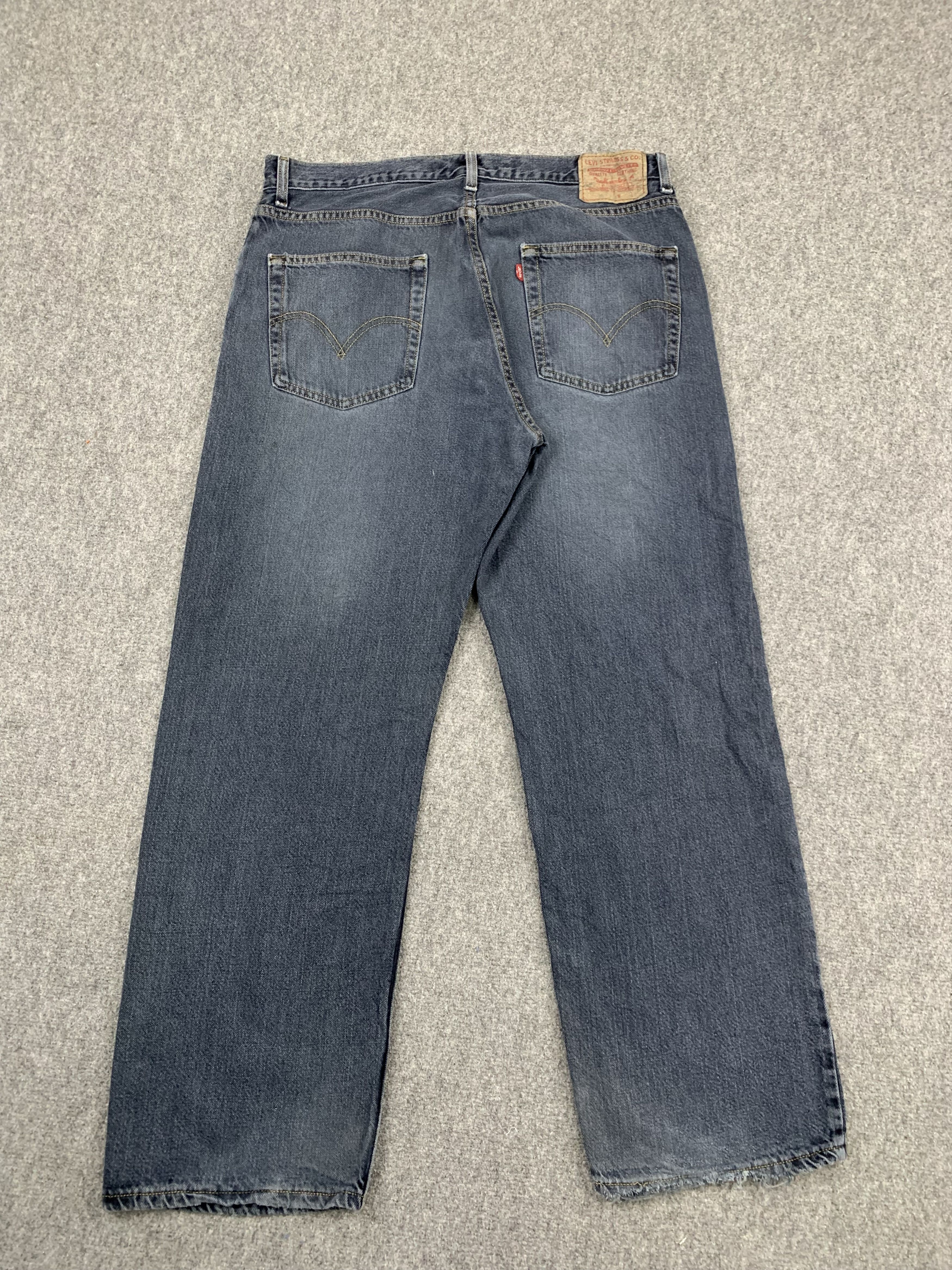 Levi's Vintage Levis 569 Faded Blue Jeans DP1760 Size US 37 - 3 Thumbnail