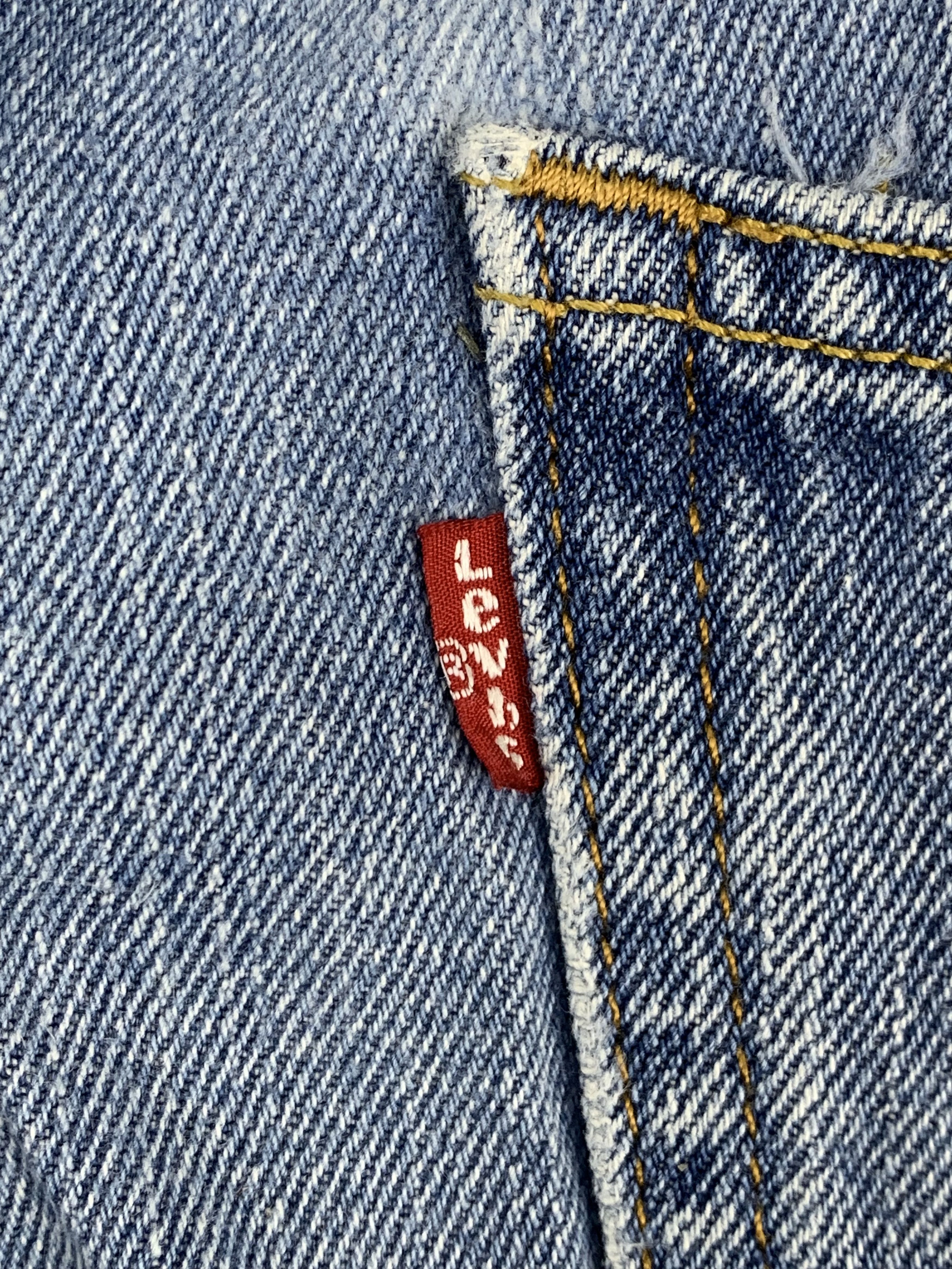 Levi's Vintage Levis 550 Light Wash Jeans DP1758 Size US 36 / EU 52 - 6 Thumbnail