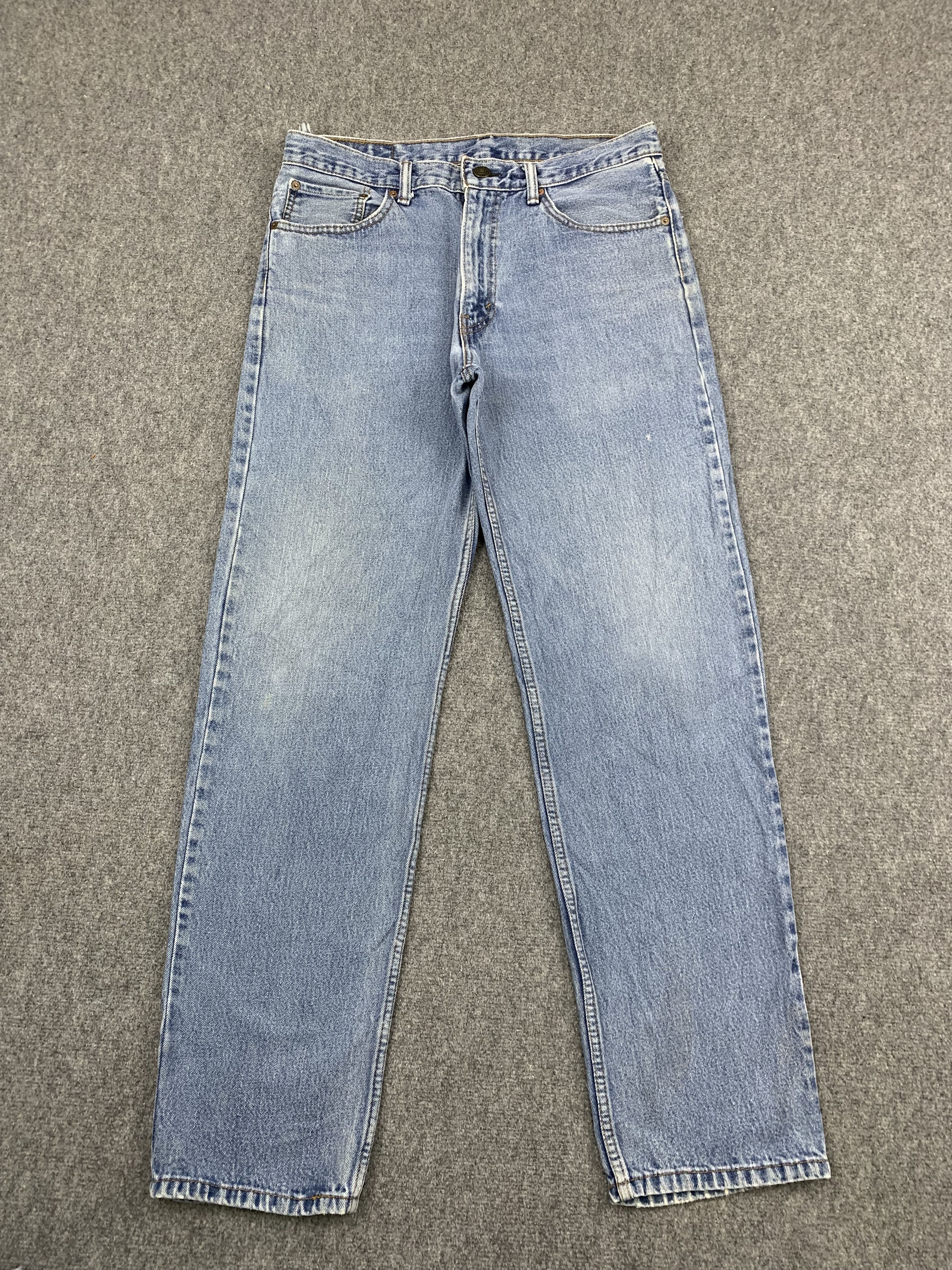 Levi's Vintage Levis 550 Light Wash Jeans DP1758 Size US 36 / EU 52 - 1 Thumbnail