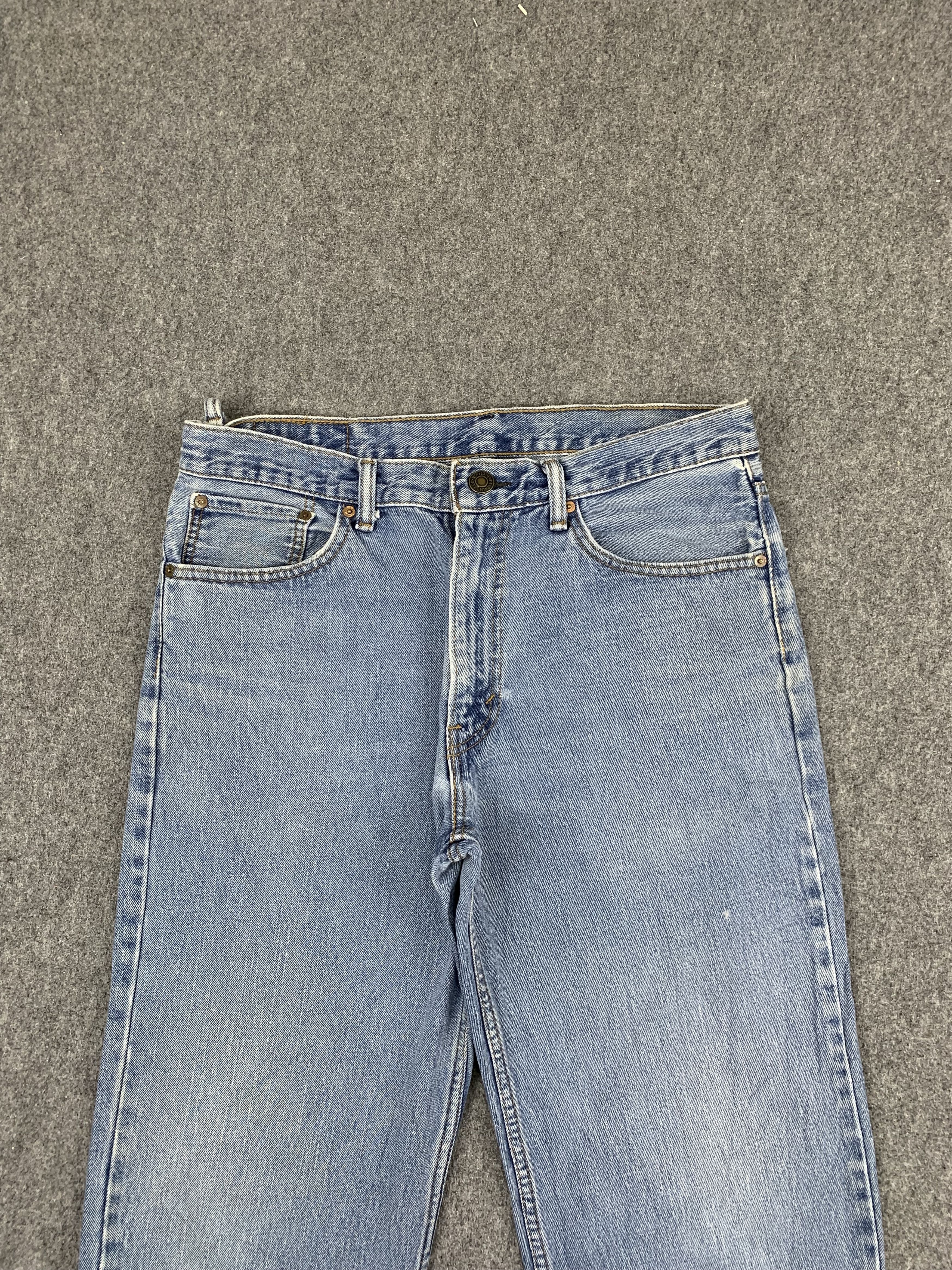 Levi's Vintage Levis 550 Light Wash Jeans DP1758 Size US 36 / EU 52 - 2 Thumbnail