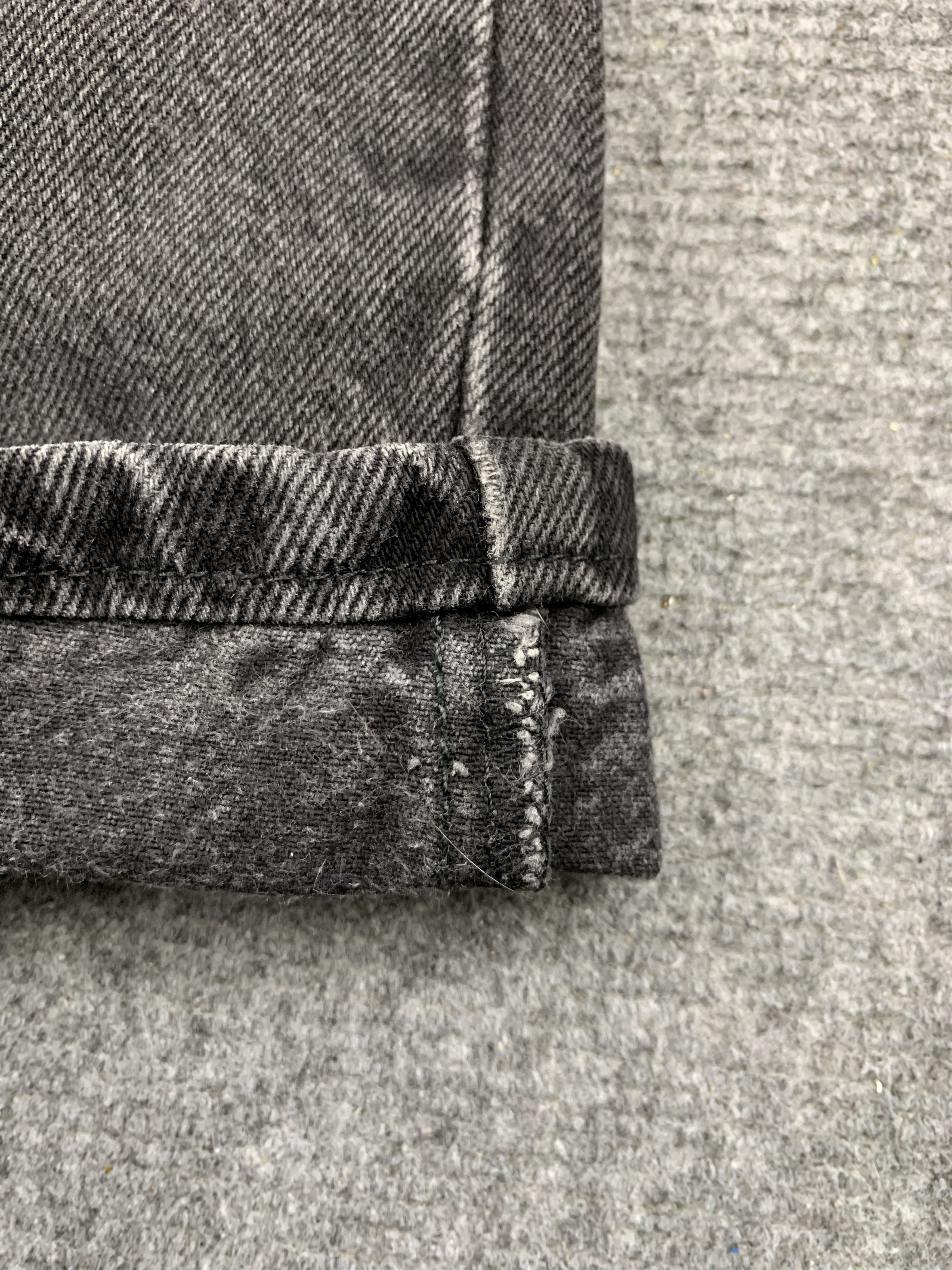 Levi's Faded Black Vintage Levis 505 Jeans DP1757 Size US 38 / EU 54 - 10 Thumbnail