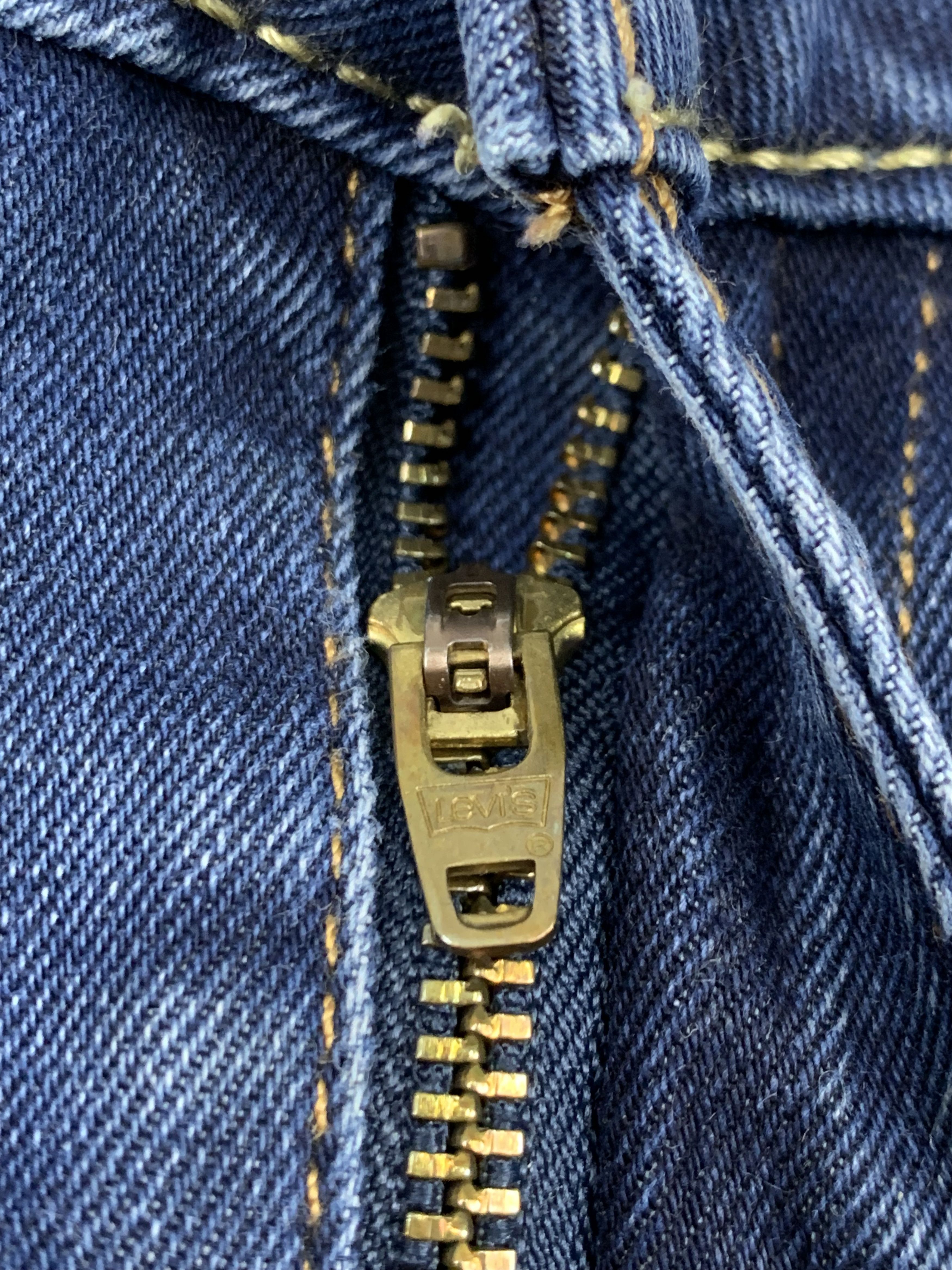 Levi's Vintage Levis Skinny Blue Jeans DP1755 Size US 33 - 9 Thumbnail